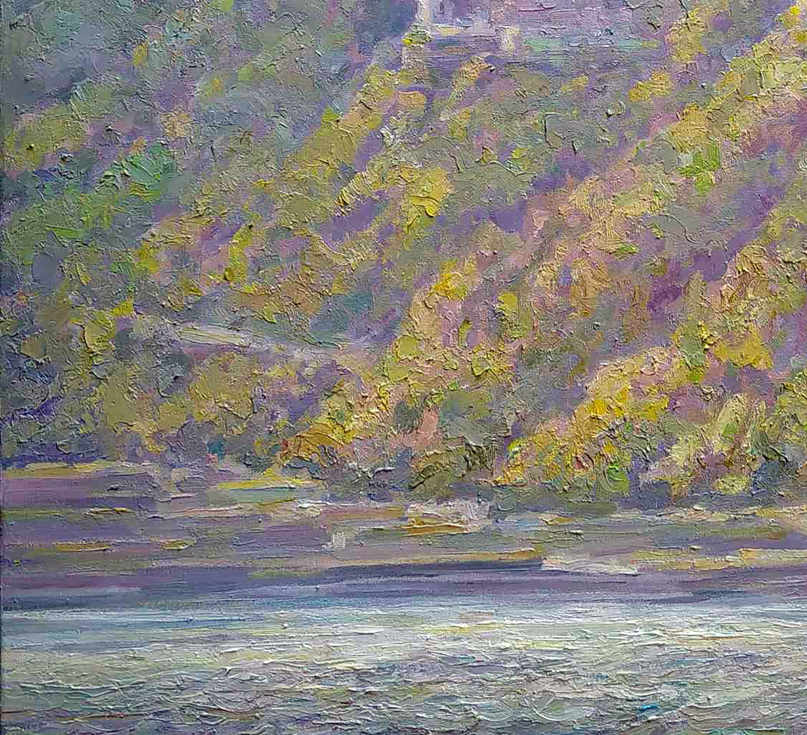 Oil painting View of the Lavra Leonid Pavlenko - 4