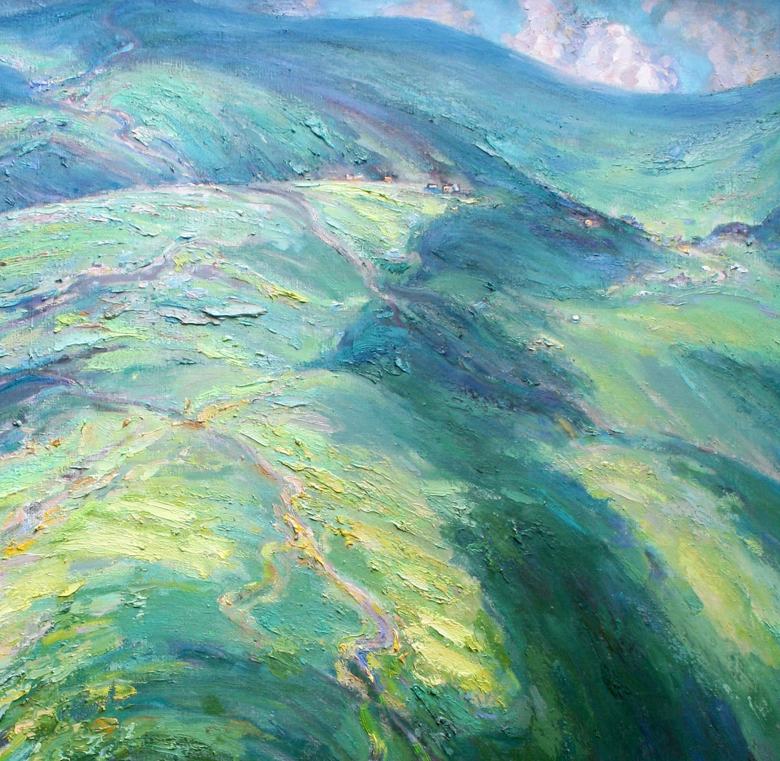 Oil painting High in the mountains Leonid Pavlenko - 3