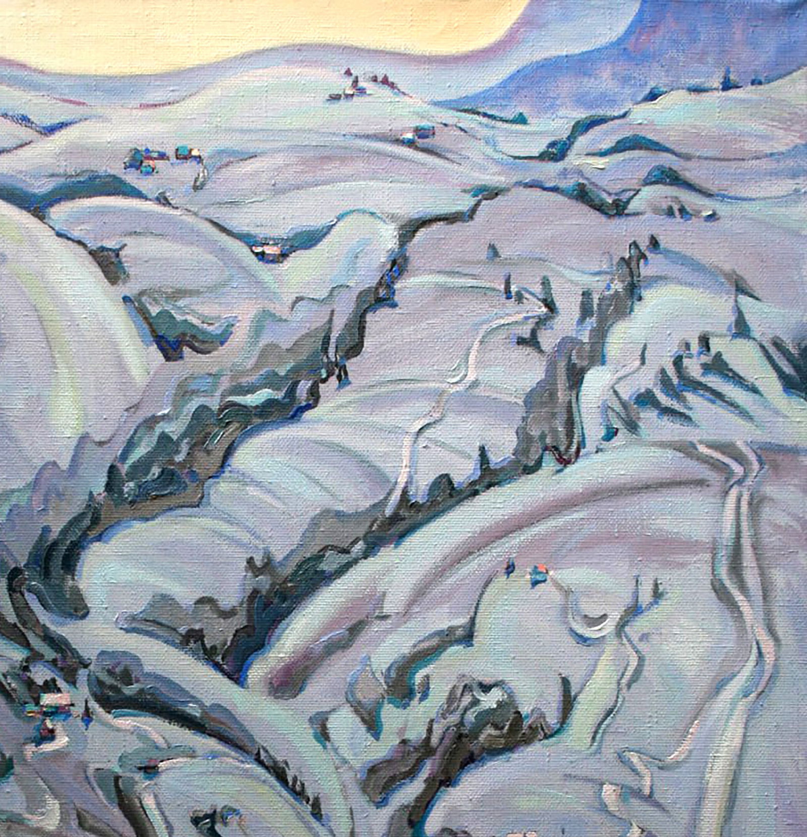 Oil painting Mountain patterns Leonid Pavlenko - 3