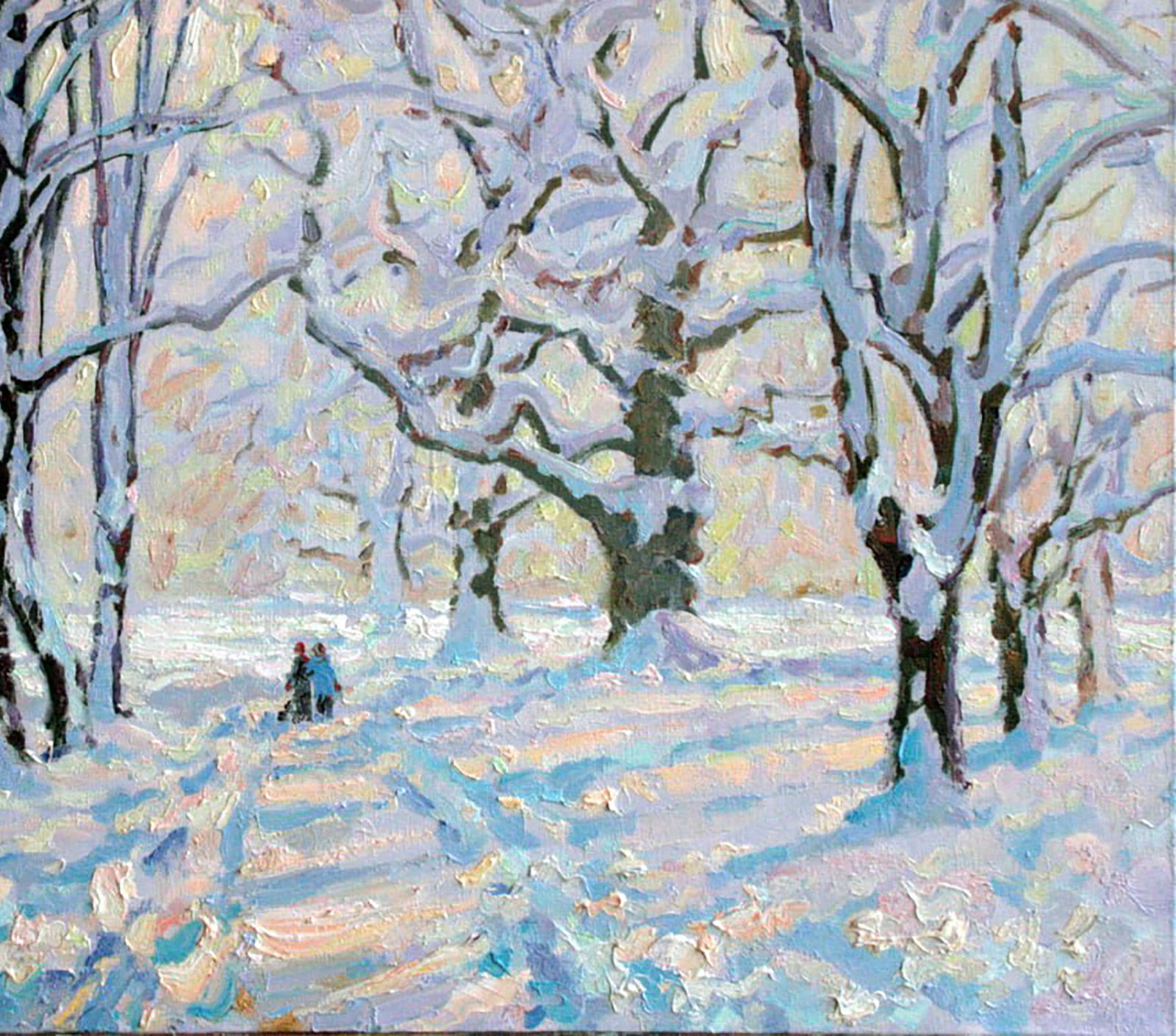 Oil painting Winter's Tale Leonid Pavlenko - 5