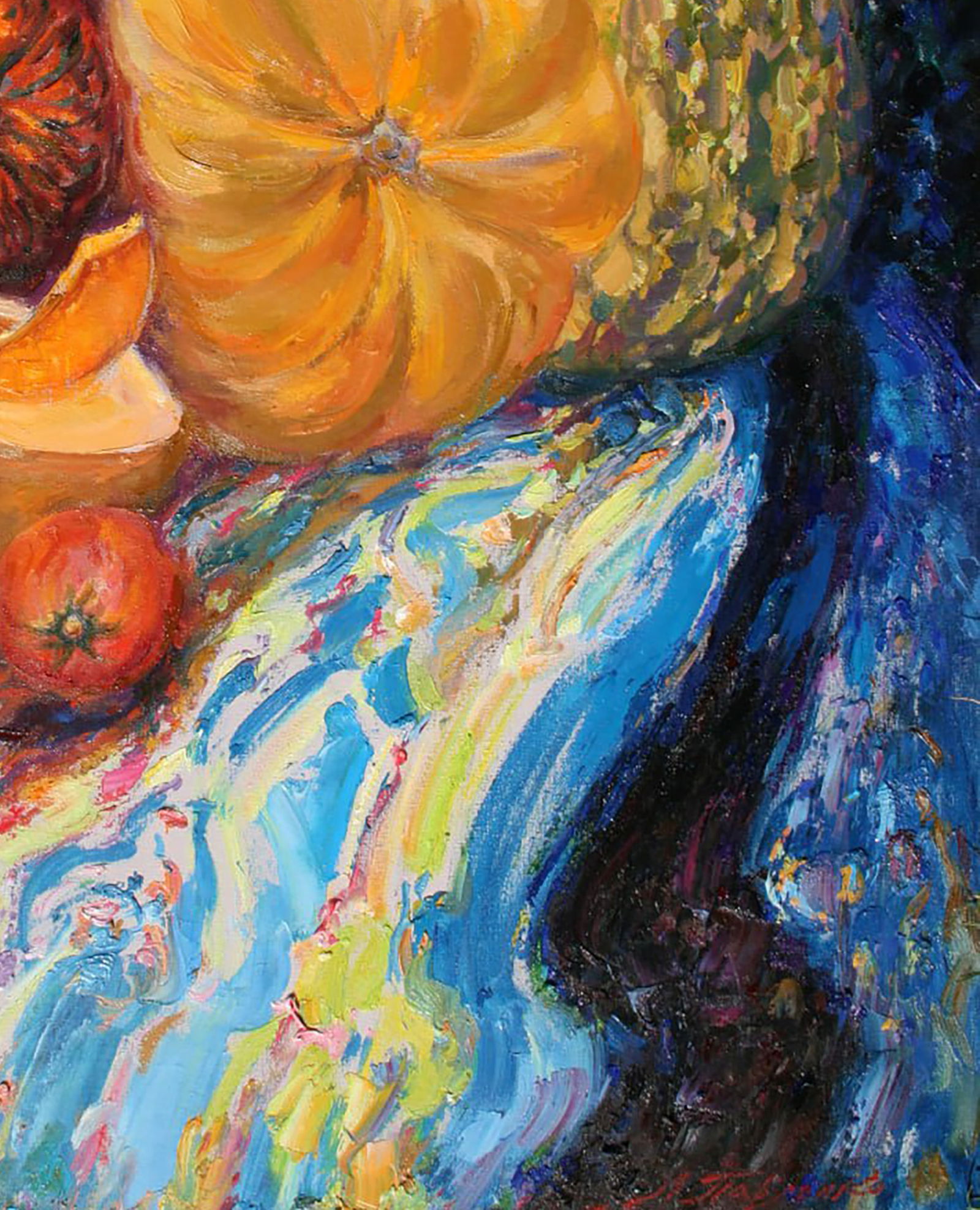 Oil painting The moon has risen Leonid Pavlenko - 4