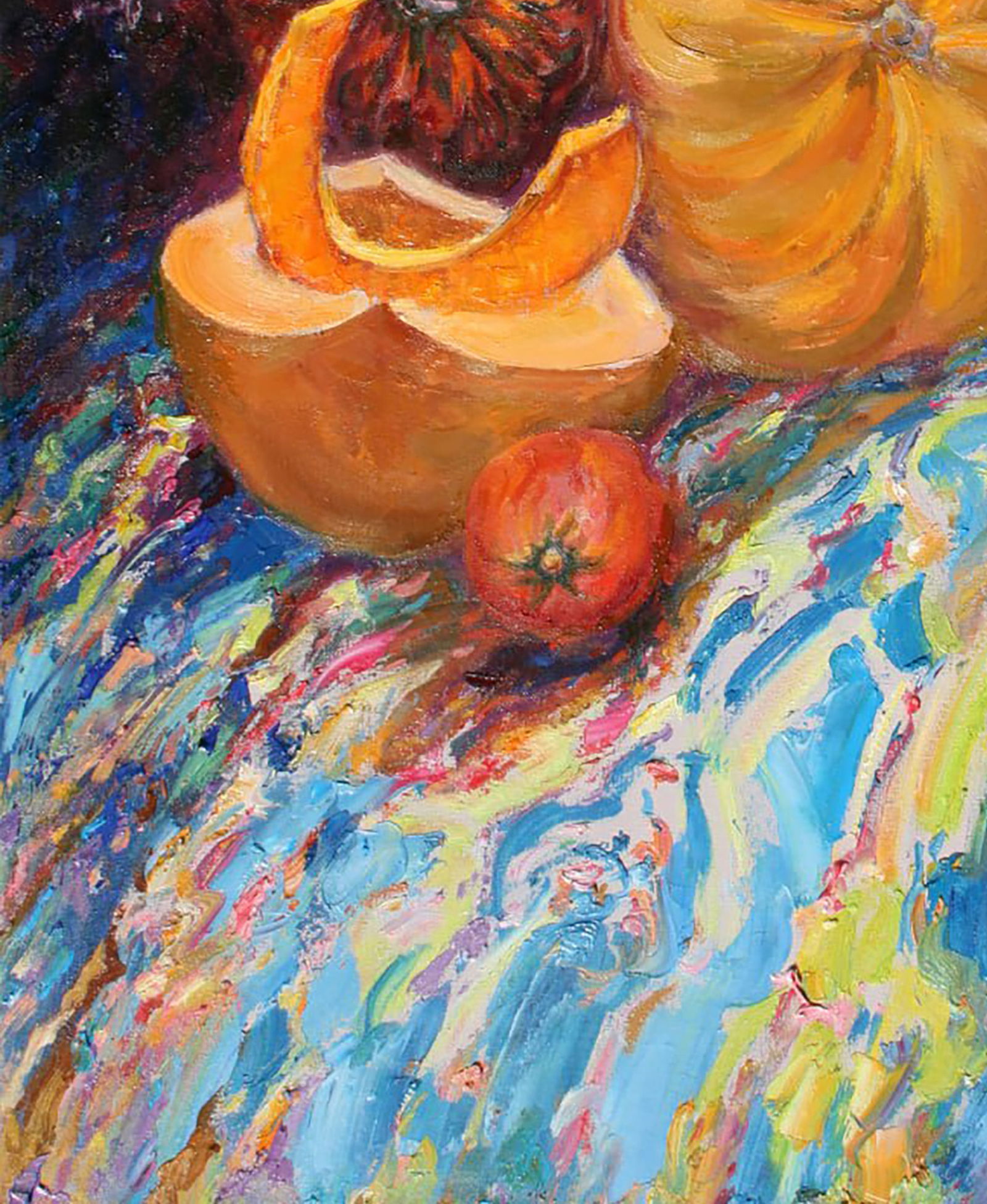 Oil painting The moon has risen Leonid Pavlenko - 5