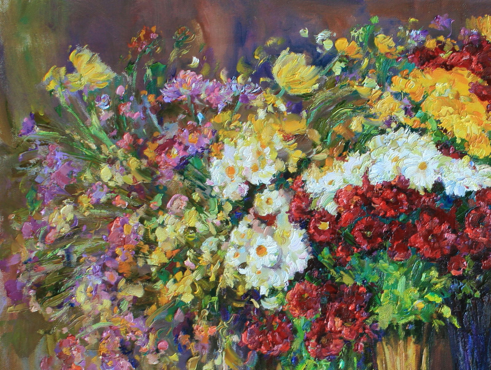 Oil painting Autumn bouquets Leonid Pavlenko - 2