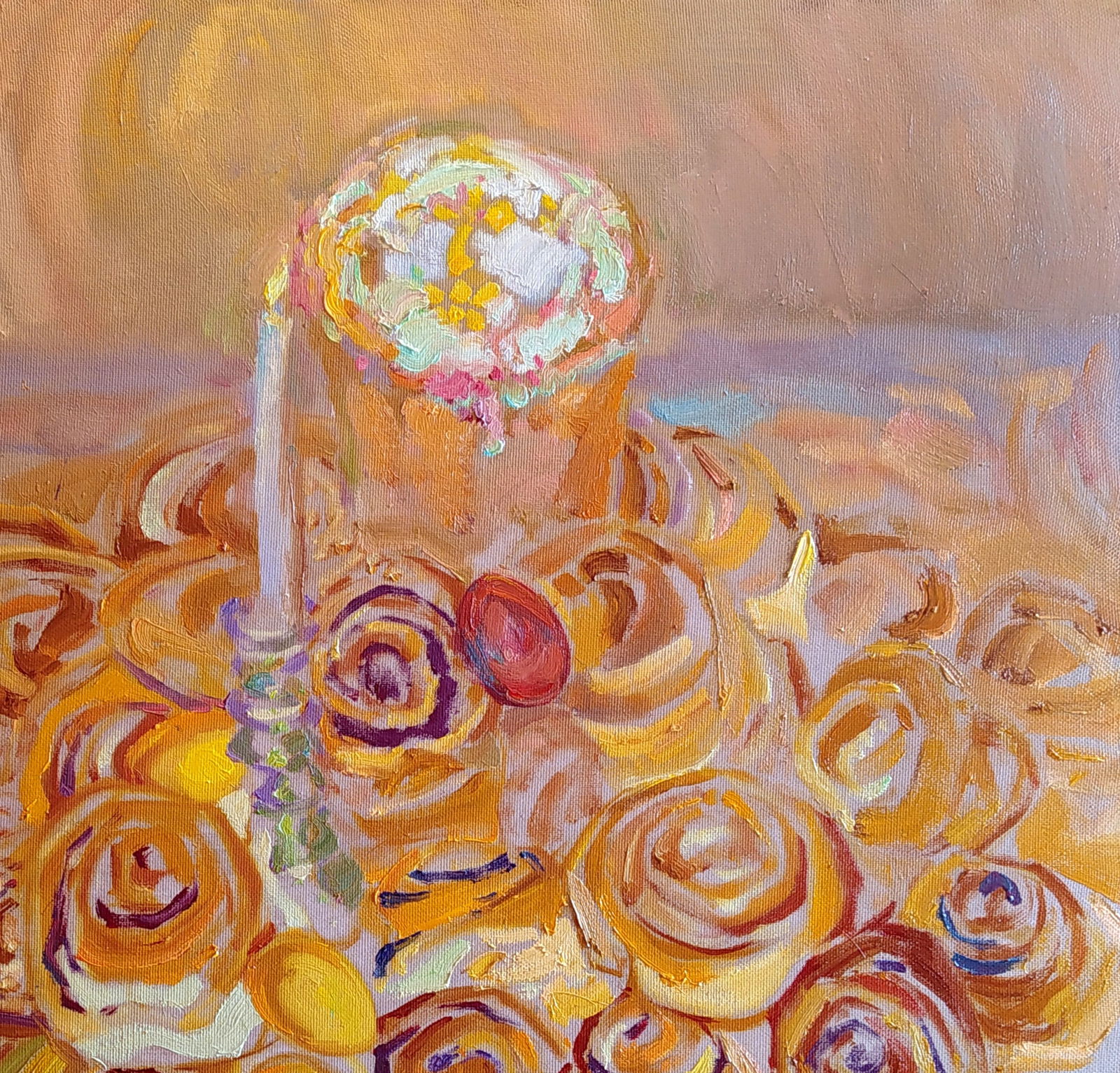 Oil painting Easter still life Leonid Pavlenko - 3