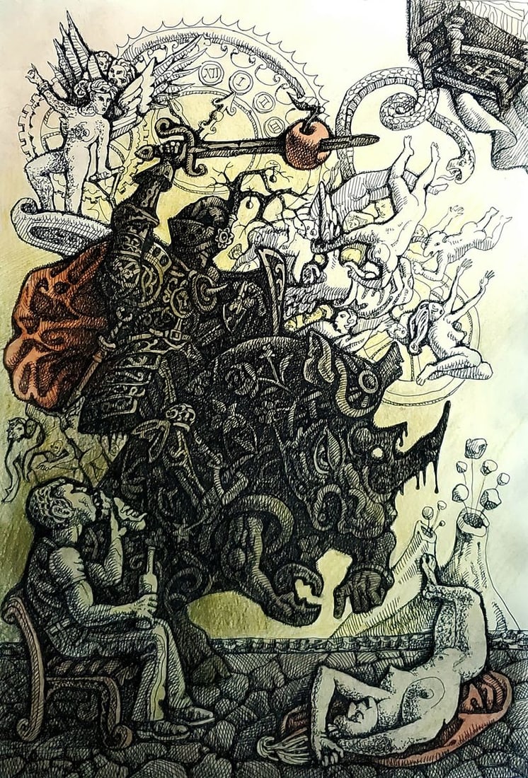 Watercolor painting Sunset Daniil Litvinov: Title: Watercolor painting Sunset Daniil Litvinov Description: NoLitv 1199 *** ABOUT THIS PAINTING *** * TITLE: "Sunset" * ARTISTS: Daniil Litvinov * SIZE: 29x41 cm/'11.41x16.14 inches' * MEDIUM: