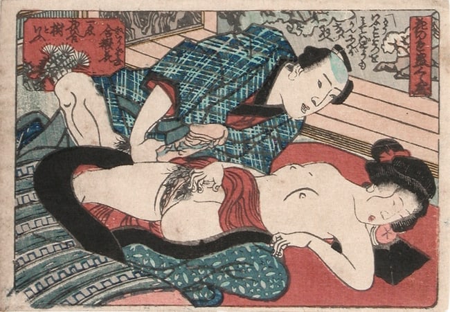 Anonymous - 2 prints: Couples - 2