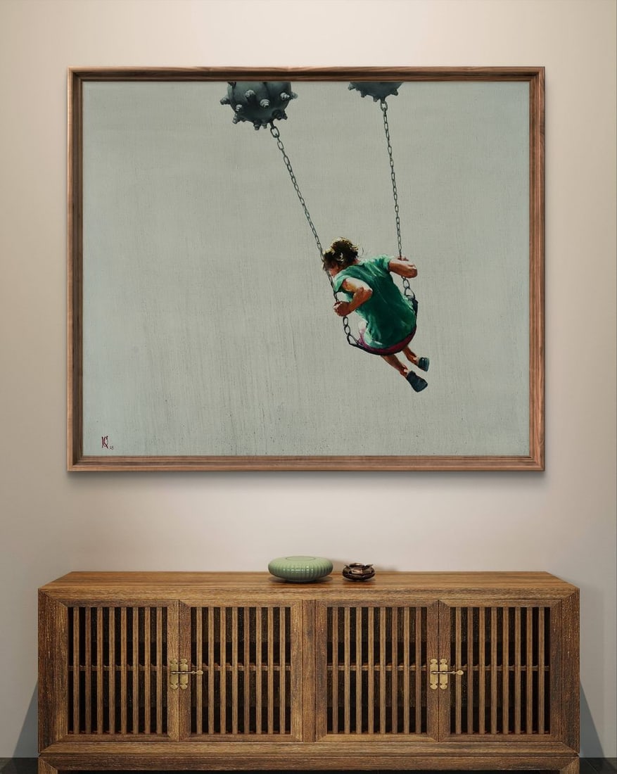 Oil painting Modern teenage emotions Oleg Kateryniuk - 3