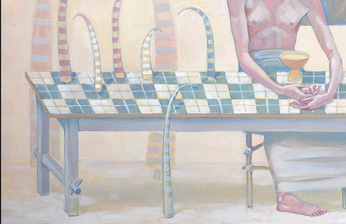 Acrylic painting Singleton Nicolay Vydcovsky - 4