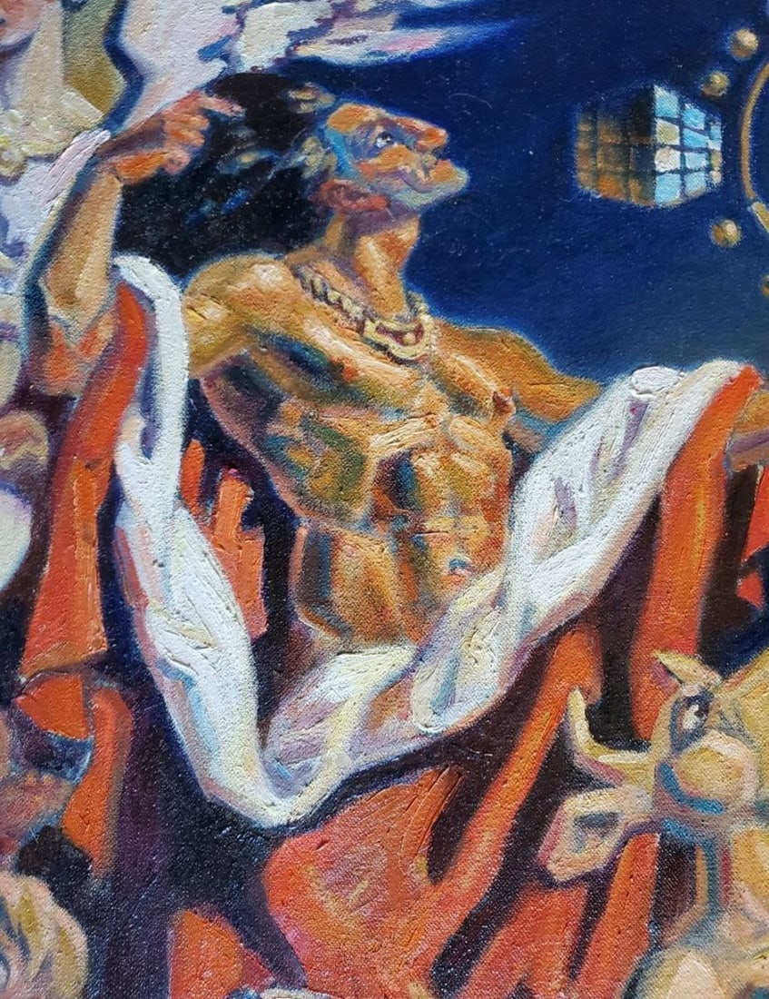 Oil painting Philosopher's Stone Litvinov Daniil Olegovich - 10