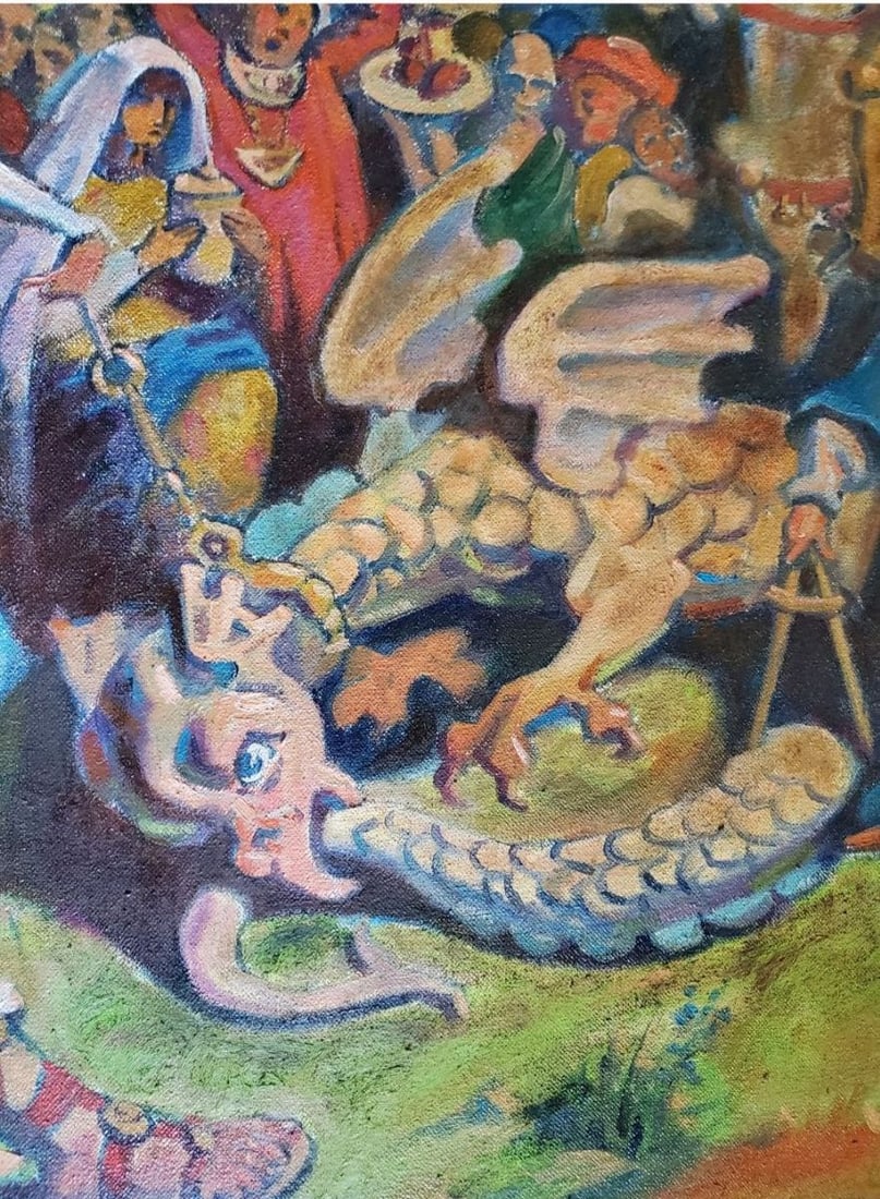 Oil painting Philosopher's Stone Litvinov Daniil Olegovich - 3