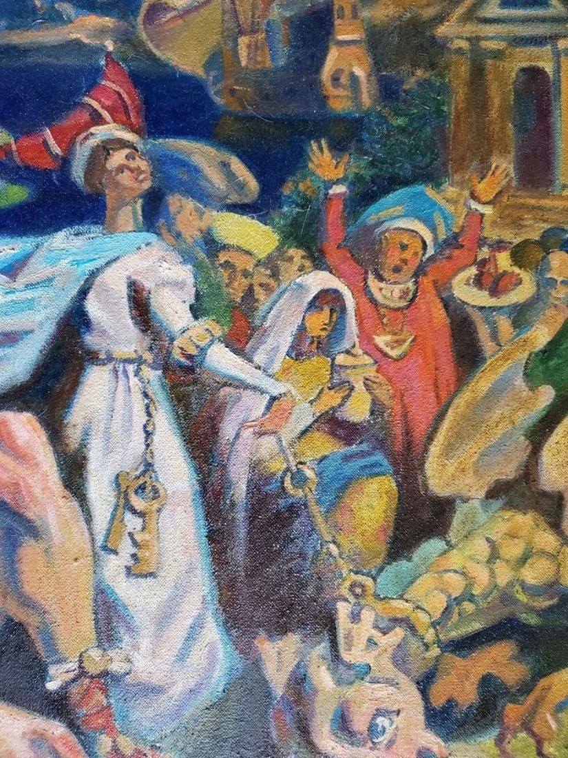 Oil painting Philosopher's Stone Litvinov Daniil Olegovich - 5