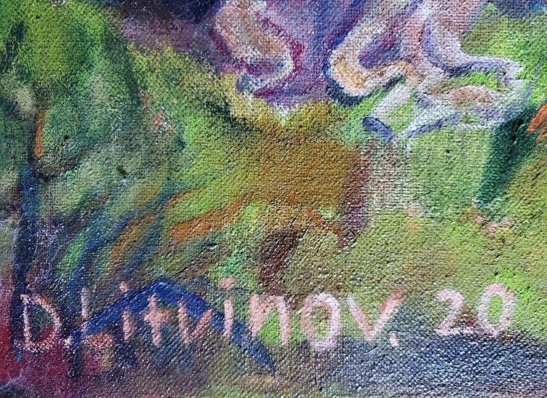 Oil painting Philosopher's Stone Litvinov Daniil Olegovich - 7