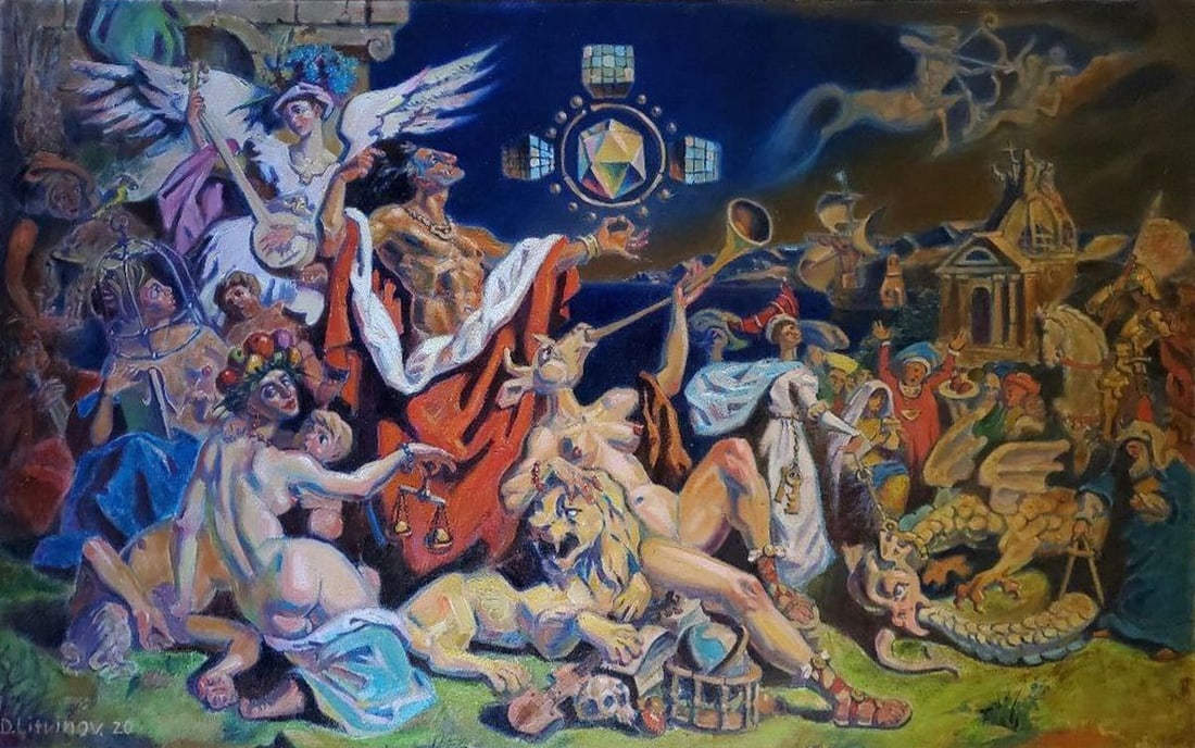 Oil painting Philosopher's Stone Litvinov Daniil Olegovich - 9