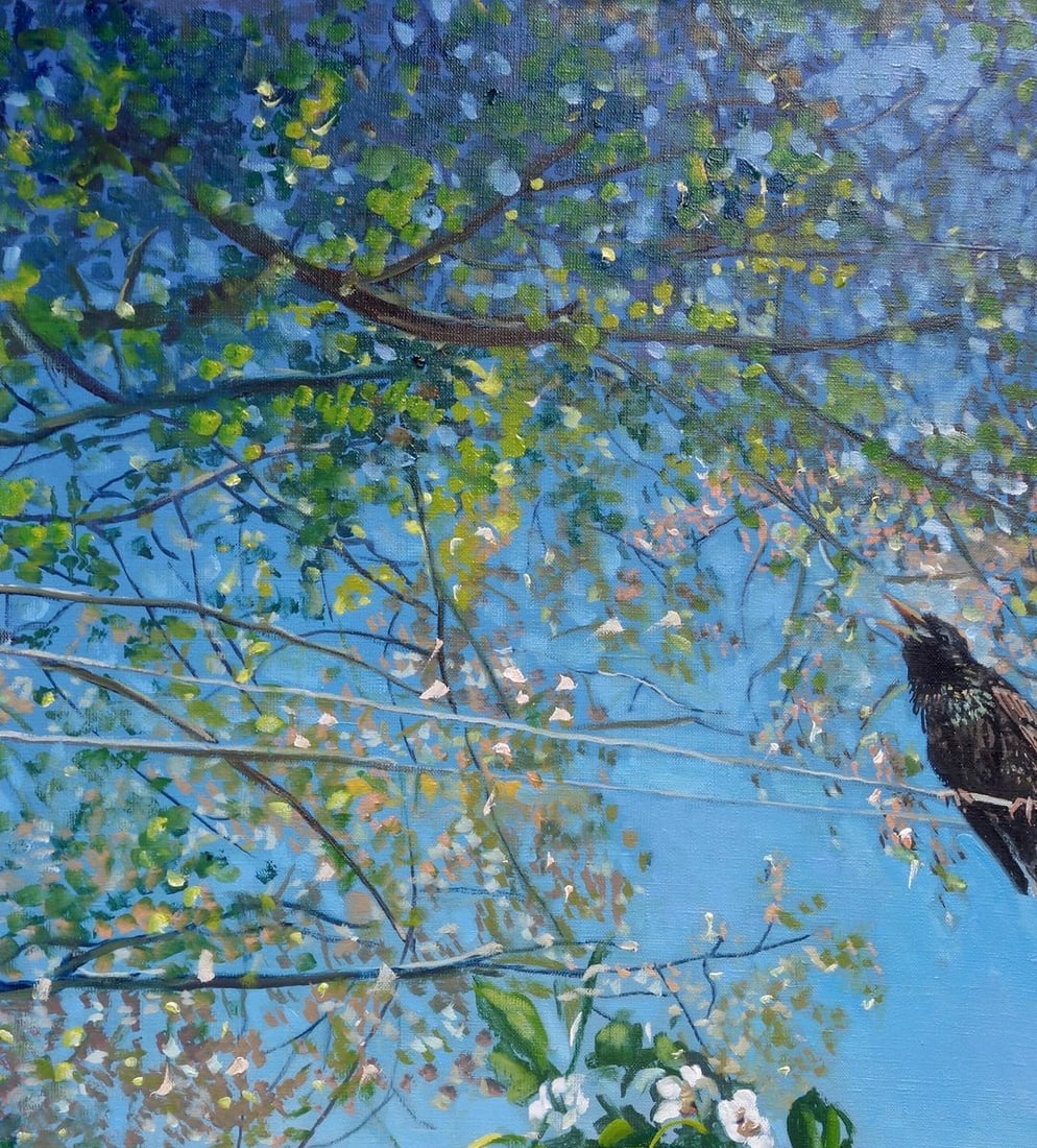 Oil painting Starling Varvarov Anatoly Viktorovich - 2