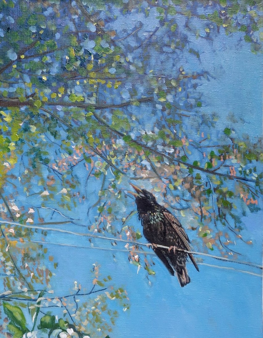 Oil painting Starling Varvarov Anatoly Viktorovich - 3