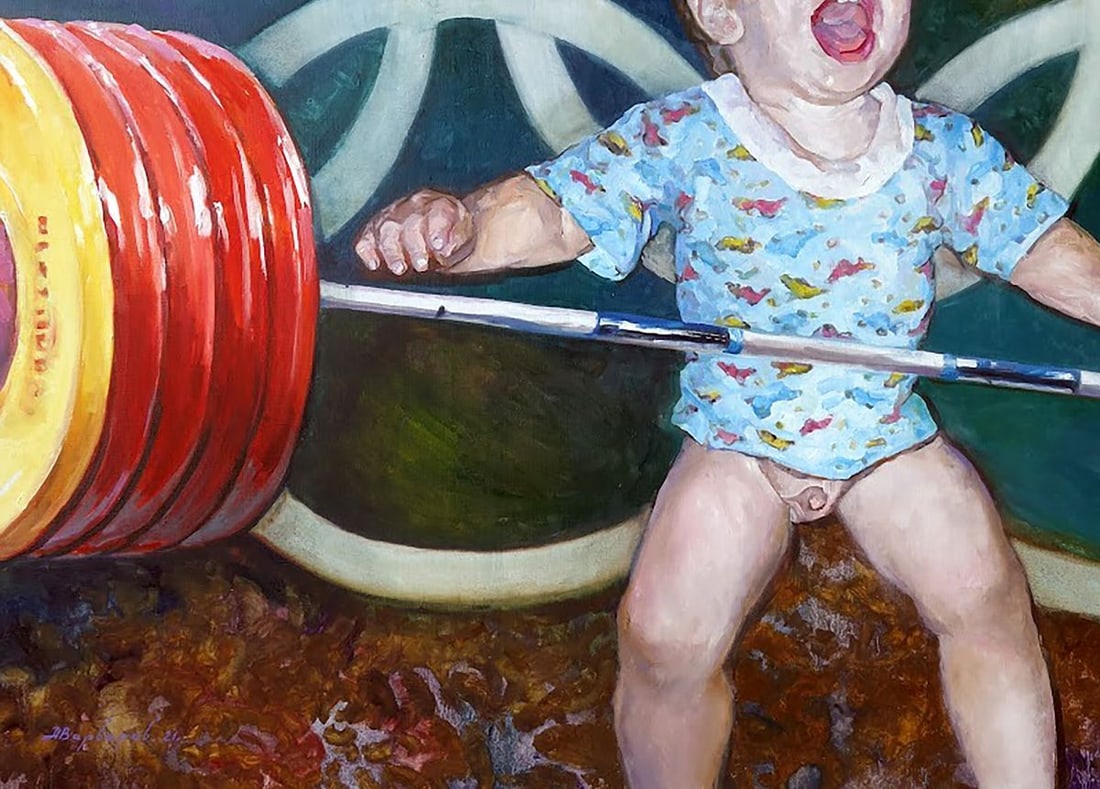 Oil painting Champion Varvarov Anatoly Viktorovich - 4