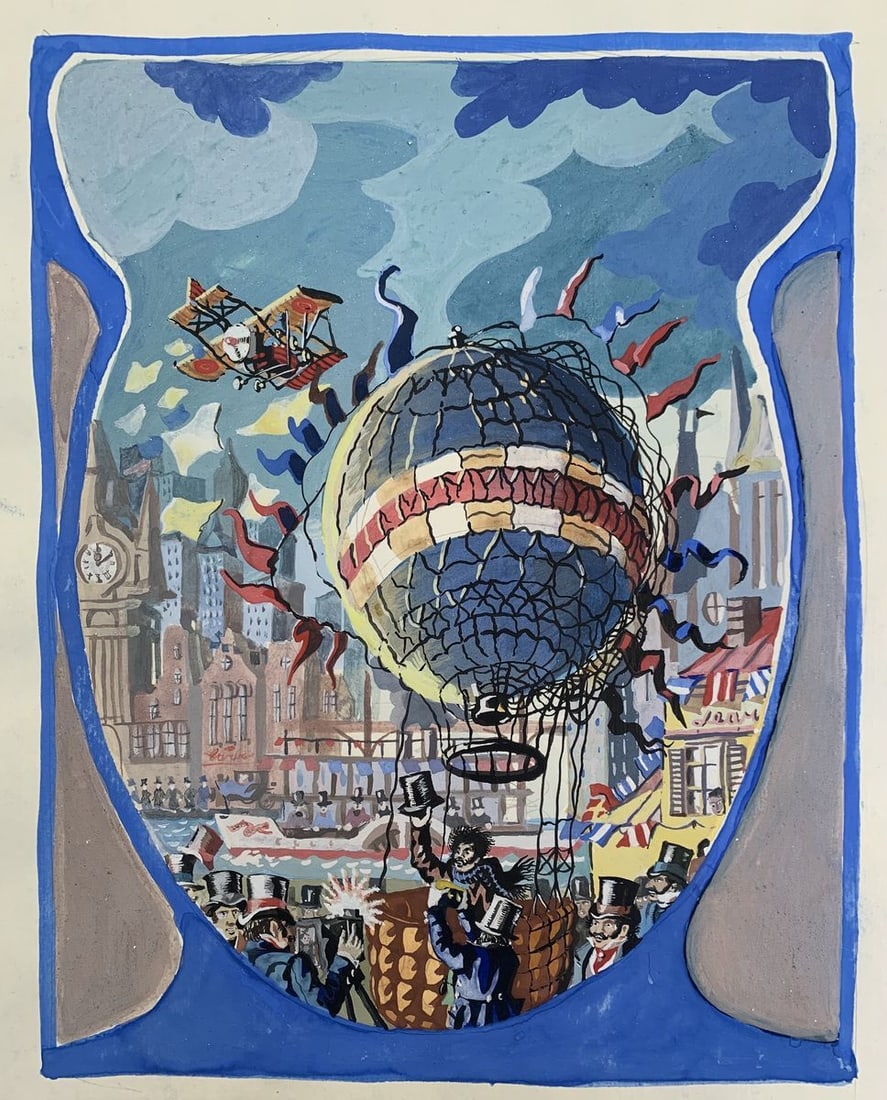 Watecolor painting Series of paintings "Flight" Alexander Arkadievich Litvinov: Title: Watecolor painting Series of paintings "Flight" Alexander Arkadievich Litvinov Description: No.1479AAA *** ABOUT THIS PAINTING *** * TITLE: "Series of paintings "Flight" " * ARTISTS: Alexander