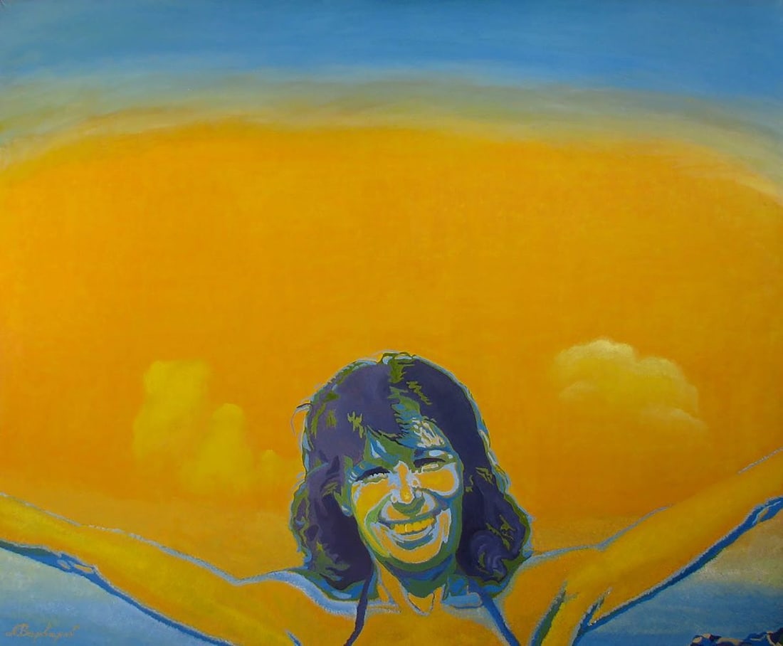 Oil painting Higher than clouds Varvarov Anatoly Viktorovich: Title: Oil painting Higher than clouds Varvarov Anatoly Viktorovich Description: No.Varv 82 *** ABOUT THIS PAINTING *** * TITLE: "Higher than clouds" * ARTISTS: Varvarov Anatoly Viktorovich * SIZE: