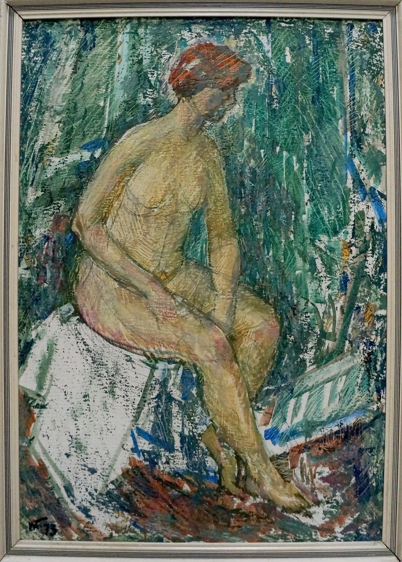 Oil painting Portrait of a figure girl Golovanov Vladimir Fedorovic: Title: Oil painting Portrait of a figure girl Golovanov Vladimir Fedorovic Description: No.Vern 1557 *** ABOUT THIS PAINTING *** * TITLE: "Portrait of a figure girl" * ARTISTS: Golovanov Vladimir