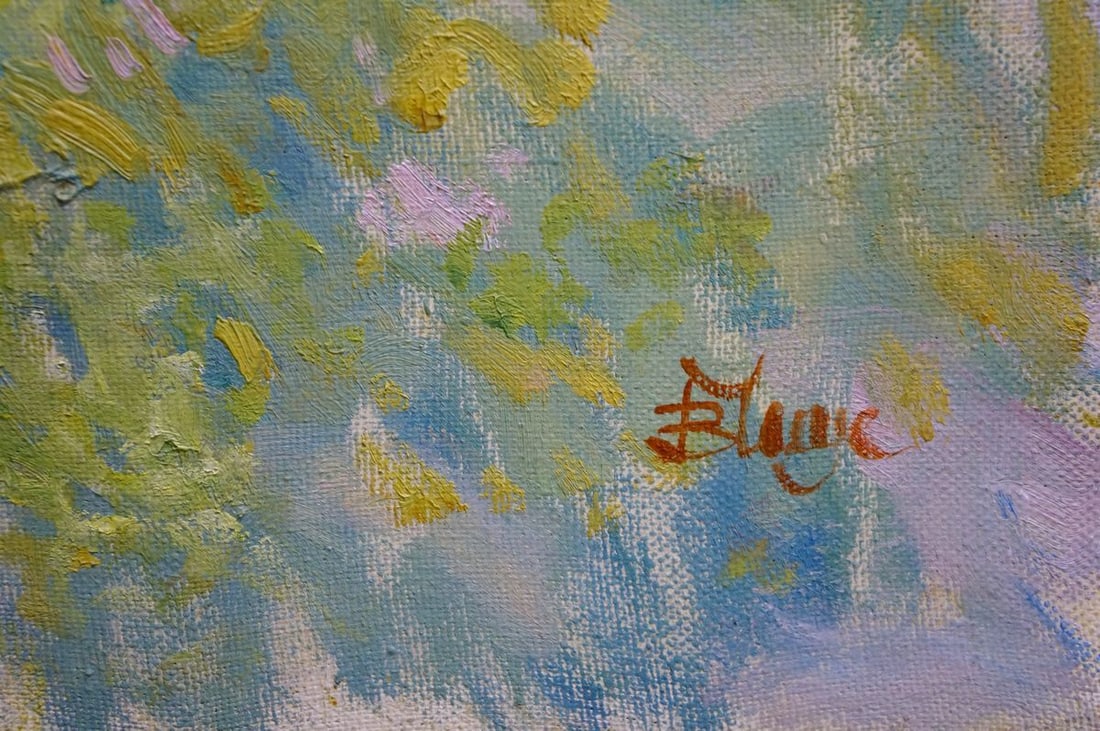 Oil painting Children in the garden Chaus Victor Nikolaevich - 6