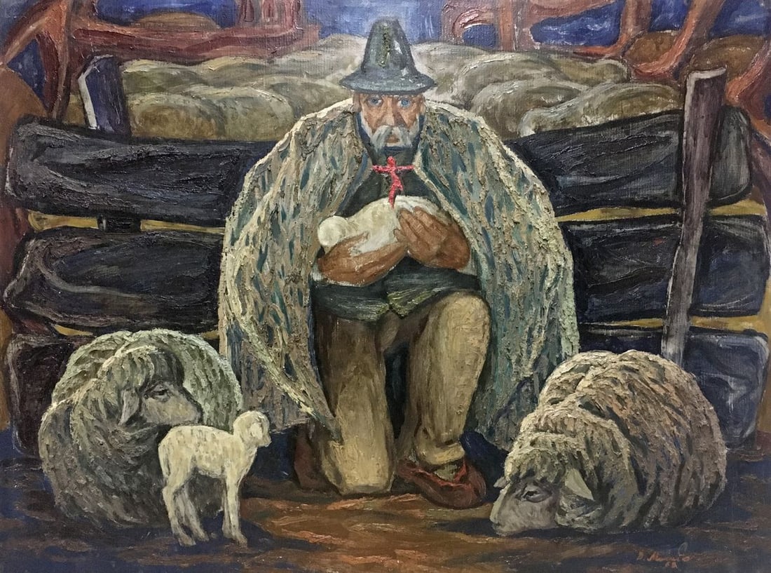 Oil painting Portrait of a man Mikita Vladimir Vasilievich: Title: Oil painting Portrait of a man Mikita Vladimir Vasilievich Description: No.Vern 851 *** ABOUT THIS PAINTING *** * TITLE: "Portrait of a man" * ARTISTS: Mikita Vladimir Vasilievich * SIZE: 60x80