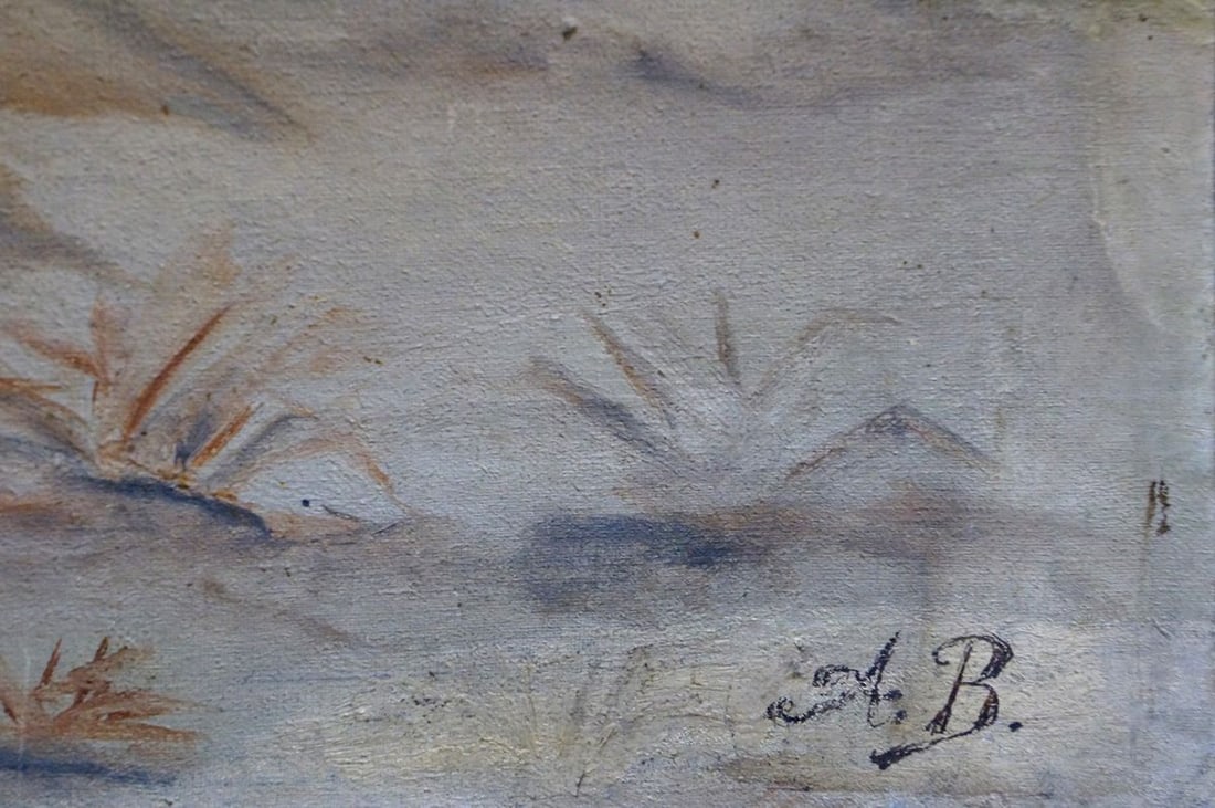 Oil painting On the hunt - 6