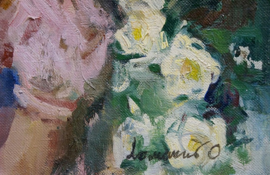 Oil painting Portrait of a girl Lomakin Mikhail Olegovich - 5