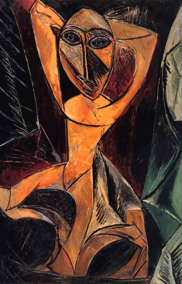 Picasso Figure with raised arms Giclee Numbered Edition: Title: Picasso Figure with raised arms Giclee Numbered Edition Description: Title: Figure with raised arms Medium: Giclee Marks: L.E numbered Paper size: watercolor paper 19 x 13 inch Printed: 2002