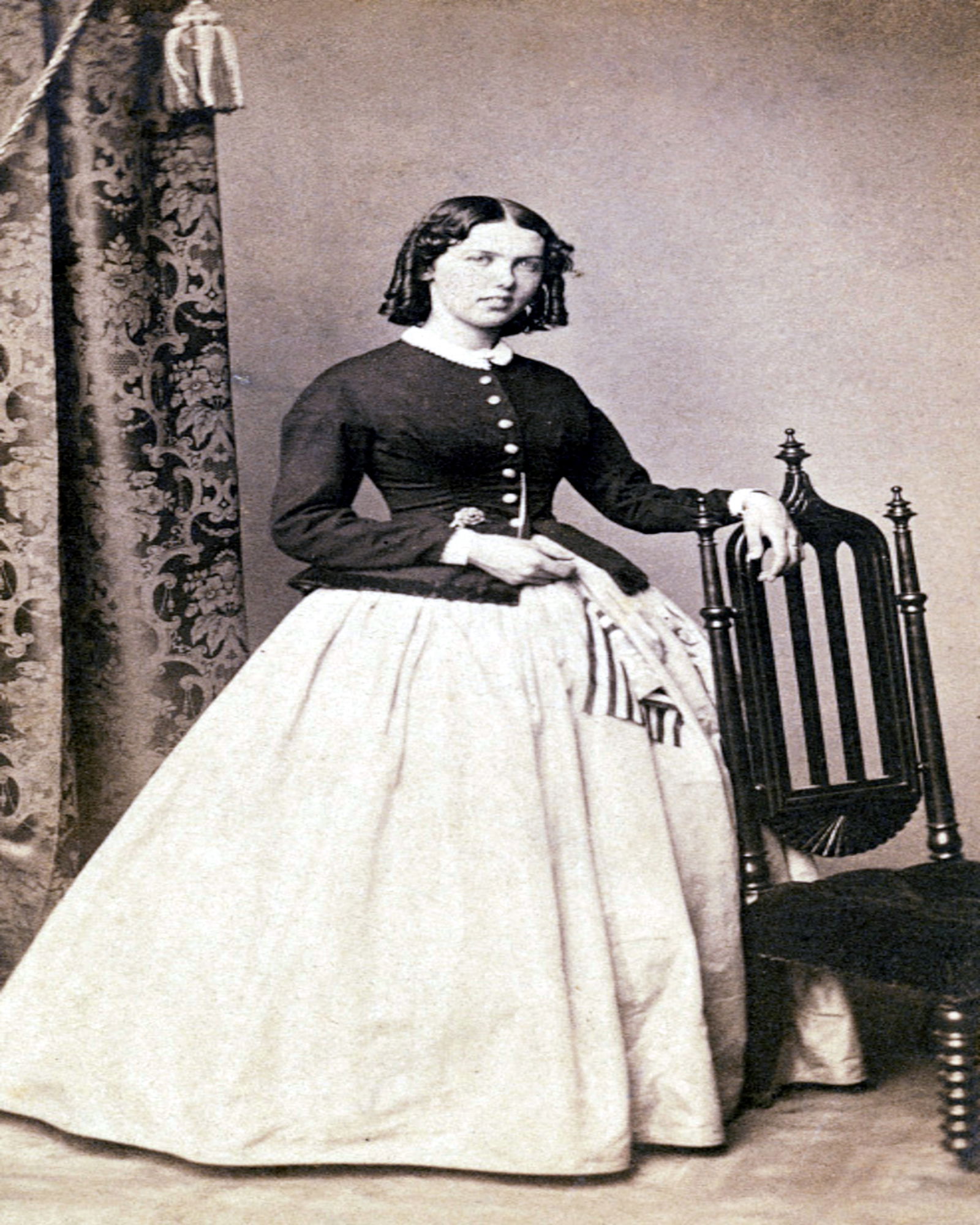 1862, Elida Rumsey Fowle, Civil War Singer & Nurse: Title: 1862, Elida Rumsey Fowle, Civil War Singer & Nurse Artist/Source: Moses Hagaman Original Date: SEE TITLE Dimensions: 8X10 / 10X8 ACCORDINGLY Description: || UNITED STATES SHIPPING ONLY! || This