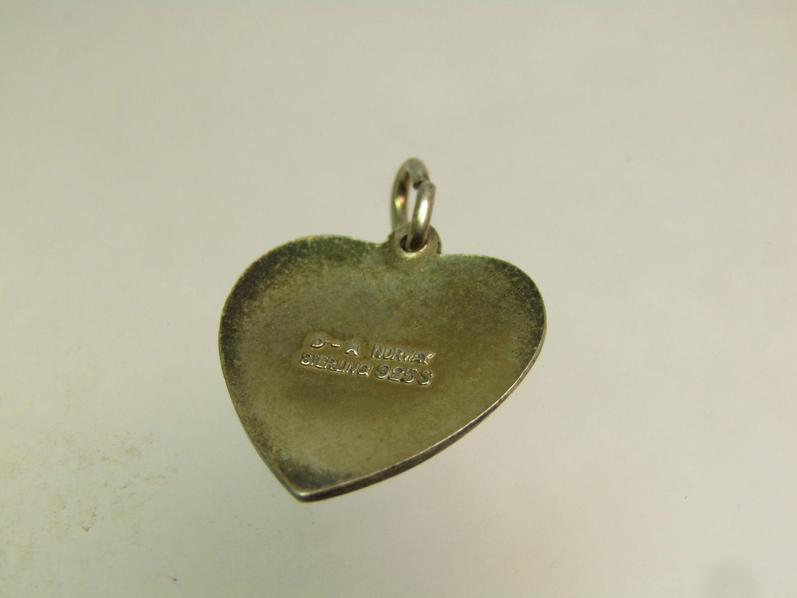 Vintage Sterling Rose Guilloche Pendant, David Andersen, Norway, 1940's - 3
