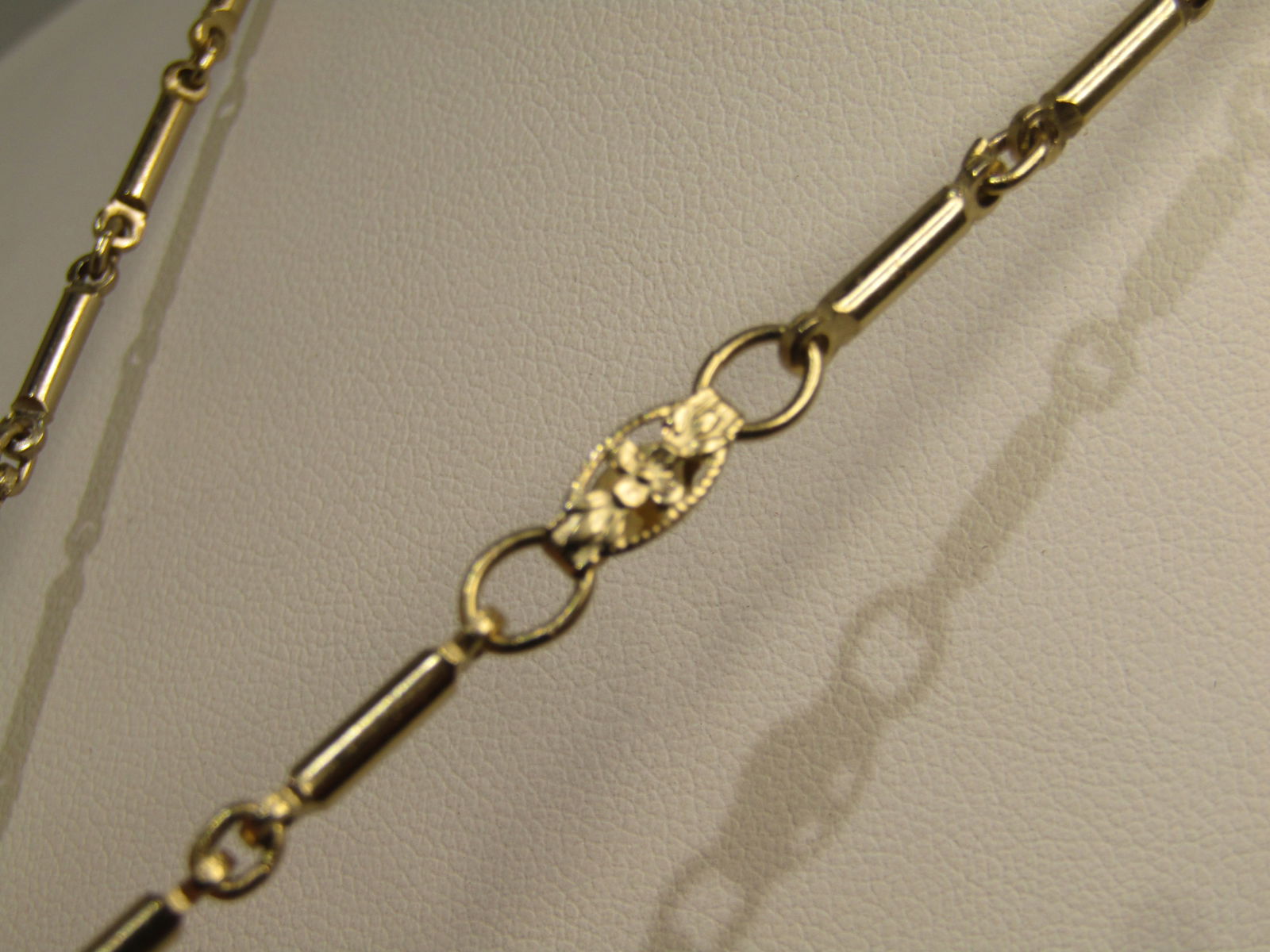 Vintage Blue/Aqua Rhinestone Blossom Necklace, Coro Tag, 15", 1950's-1960's - 6