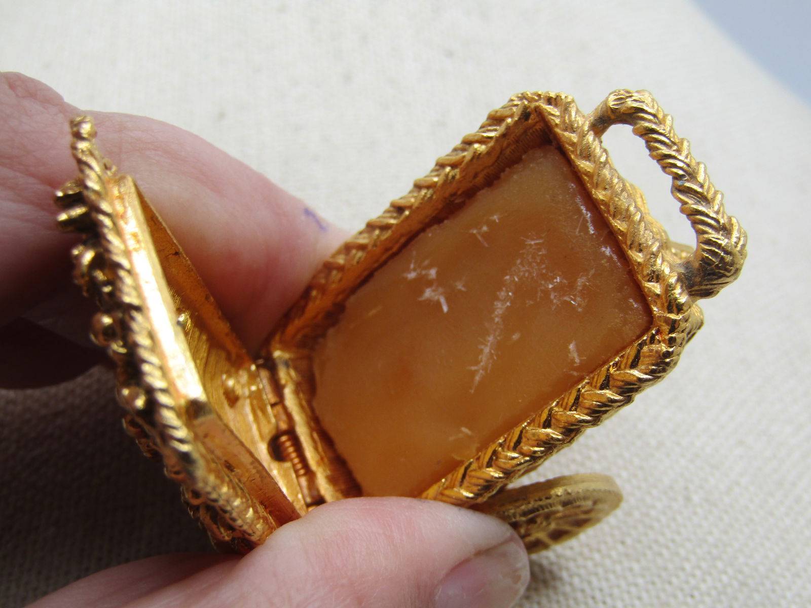 Vintage Perfume Flower Cart, Max Factor, 1960's. 2" - 6