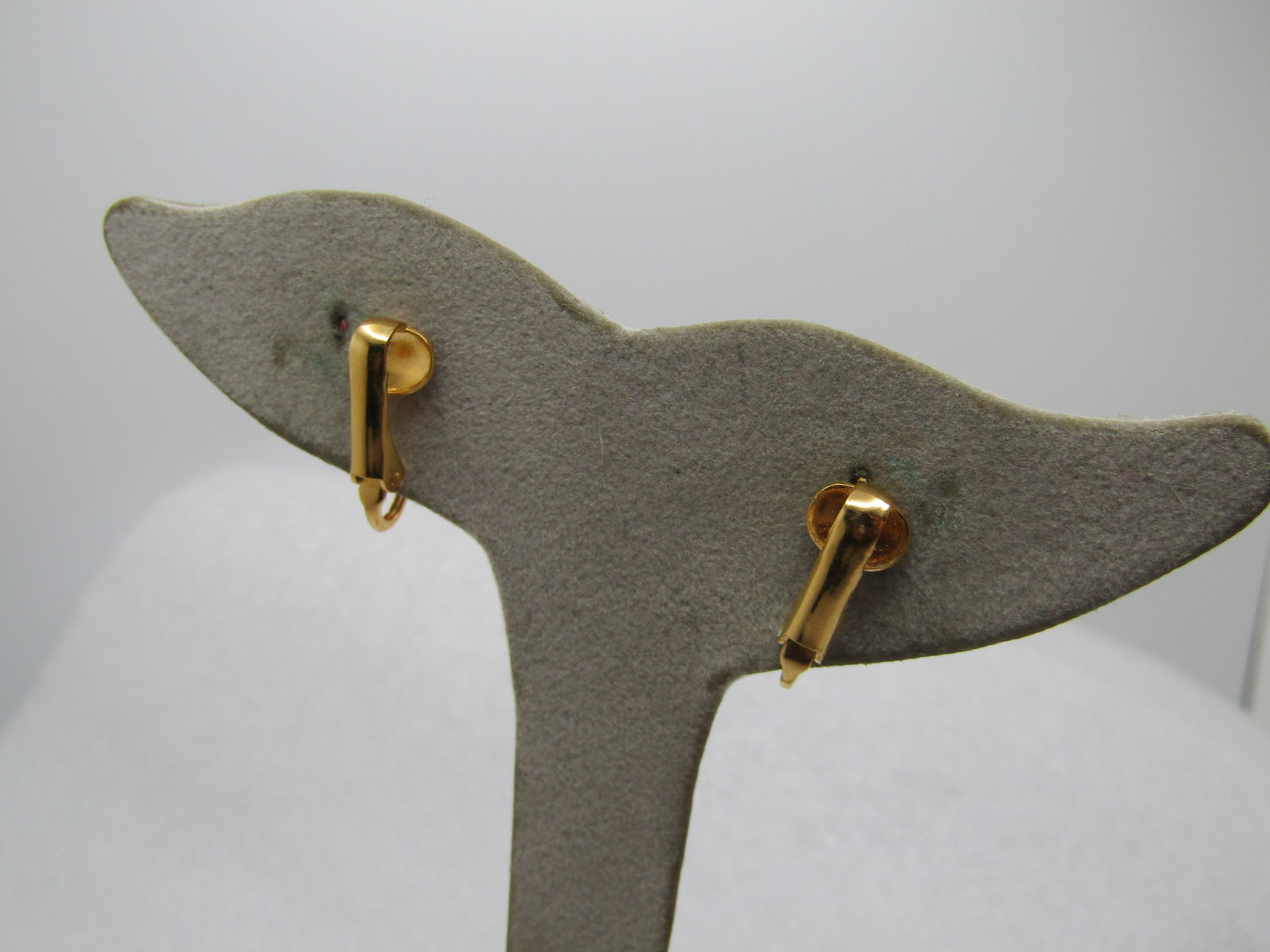 Vintage Red Rose Two Brooches & Earrings Set, Clip, Signed Cerrito, 1960's-1970's - 11