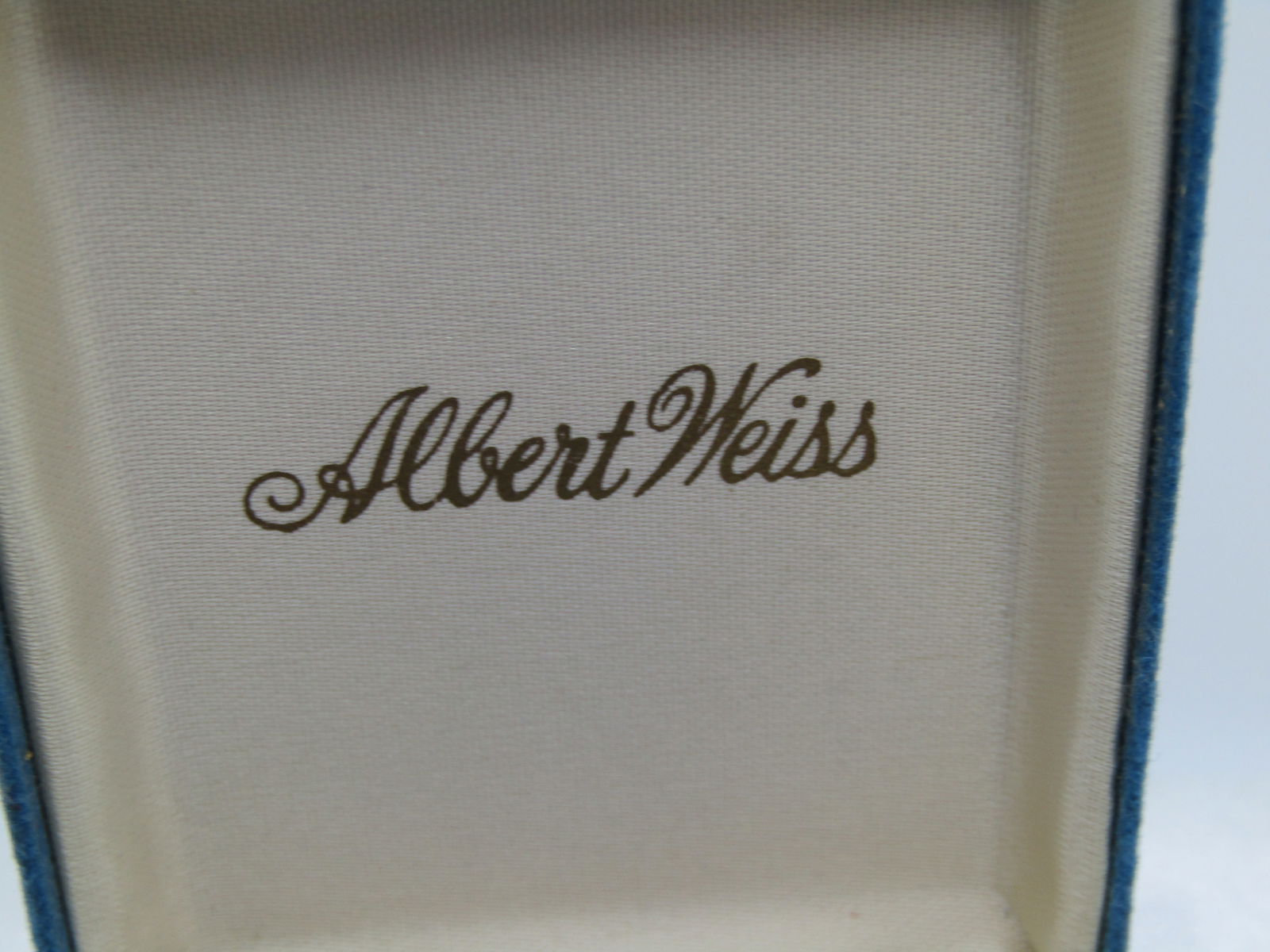 Vintage Faux Pearl Enameled Floral Earrings, in Albert Weiss Hinged Box, 1940's-1960's - 7