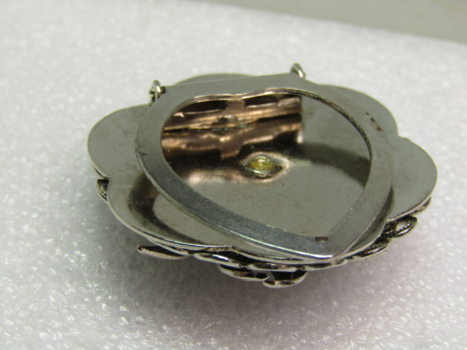 Vintage Filigree Blossom Scarf Clip, 1960's-1970's - 4