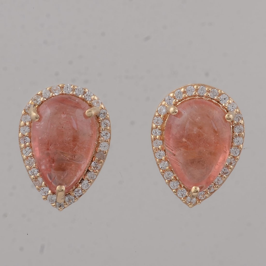 4.02 Ct Pear Pink Tourmaline 9K Gold Earrings: Title:4.02 Ct Pear Pink Tourmaline 9K Gold EarringsDescription:4.02 Total Carat Pink Tourmaline 9K Gold Earrings Specifications - Total Weight 2.168 g - Center Gemstone Pink Tourmaline - Gemstone