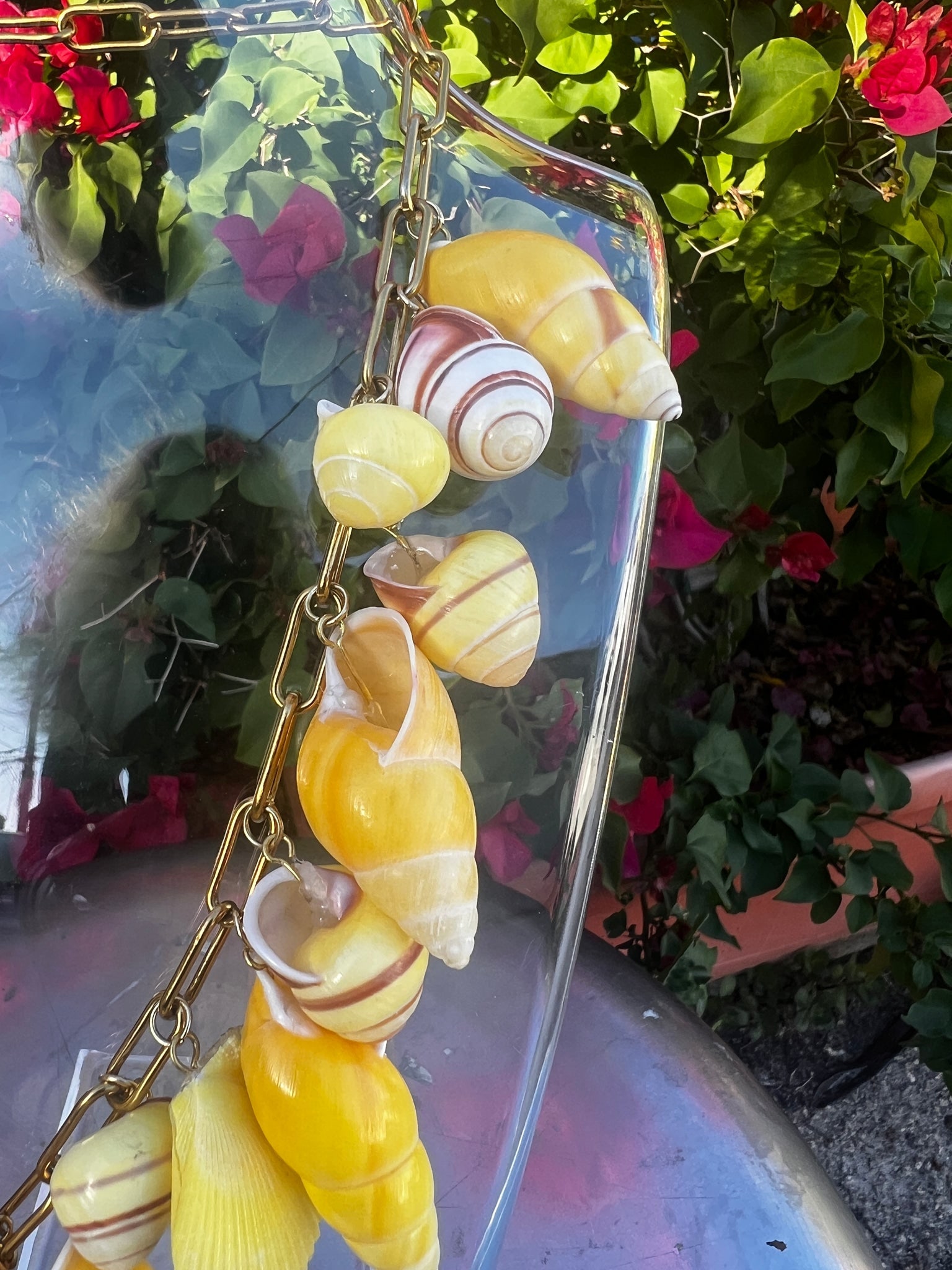 CSS Naturally Yellow Shell Necklace - 3