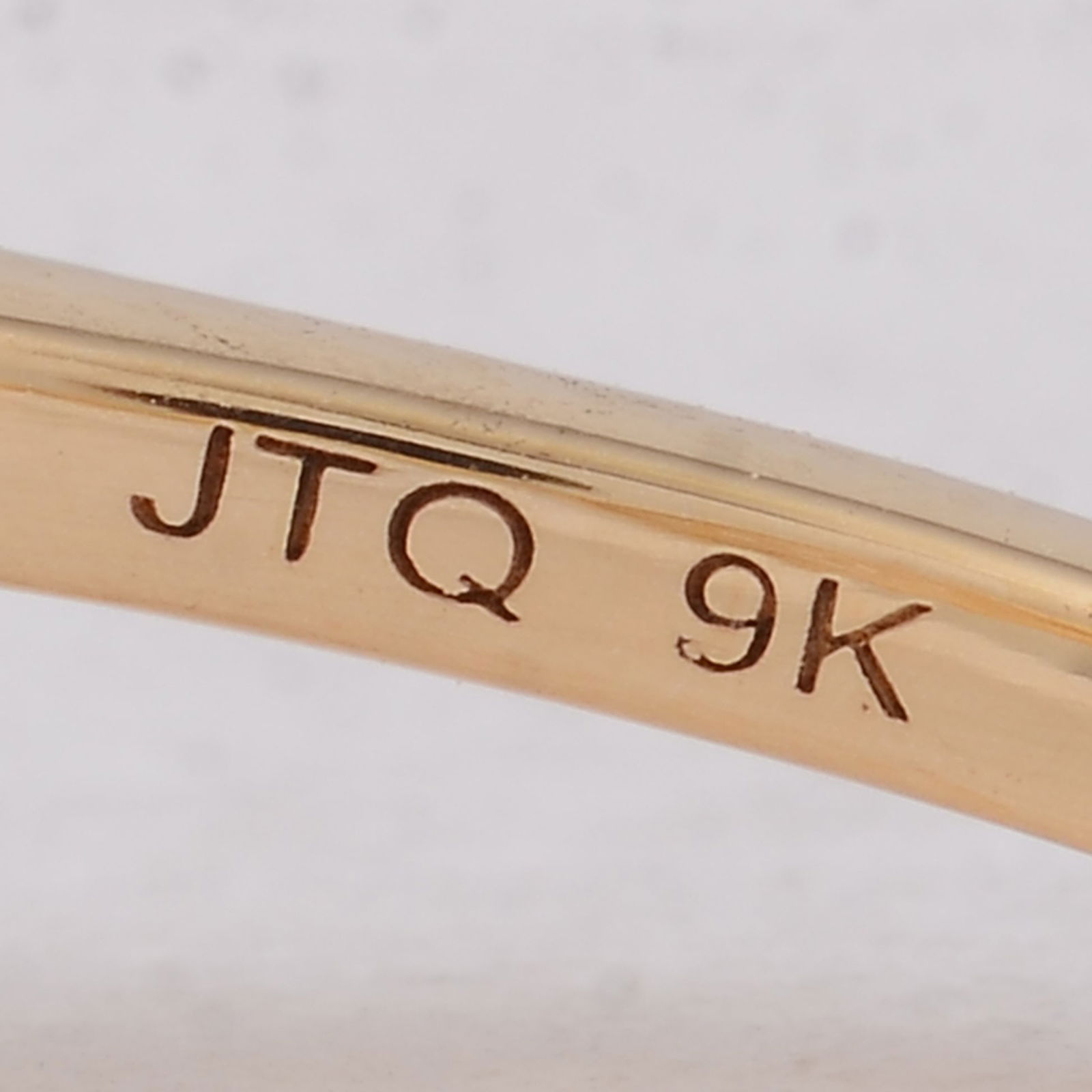 1.21 Ct Oval Blue Sapphire 9K Gold Ring - 5