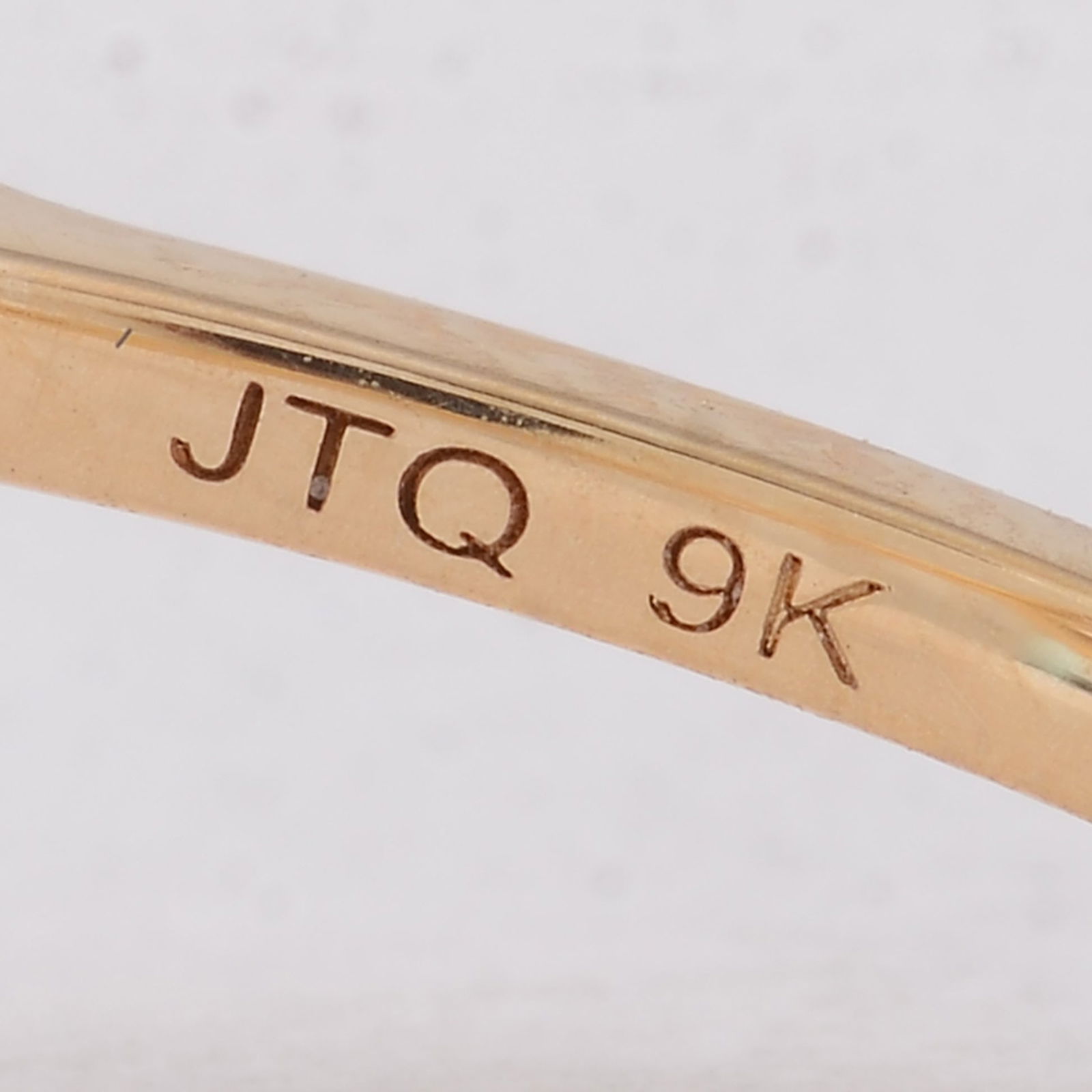 2.12 Ct Oval Multi Tourmaline 9K Gold Ring - 5