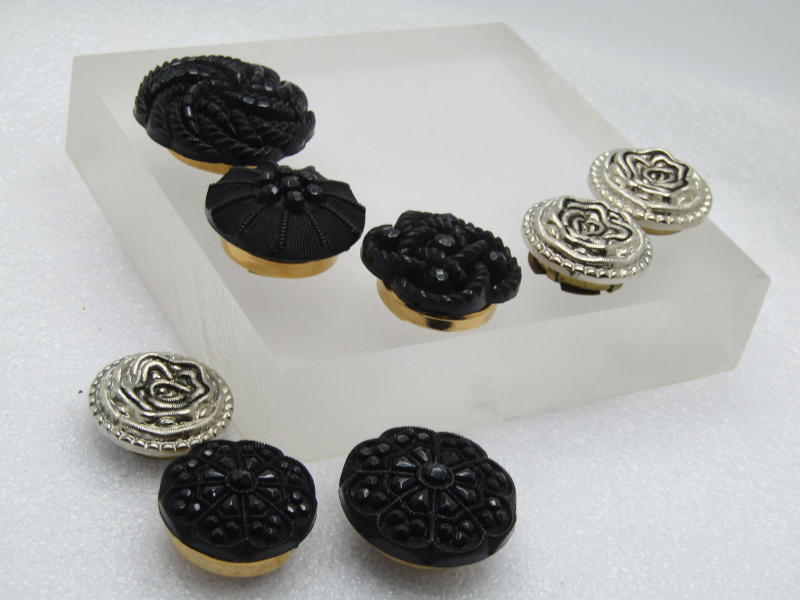 Vintage 10kt Graduated Pearl Necklace, Diamond Clasp, 1940's or earlier - 5