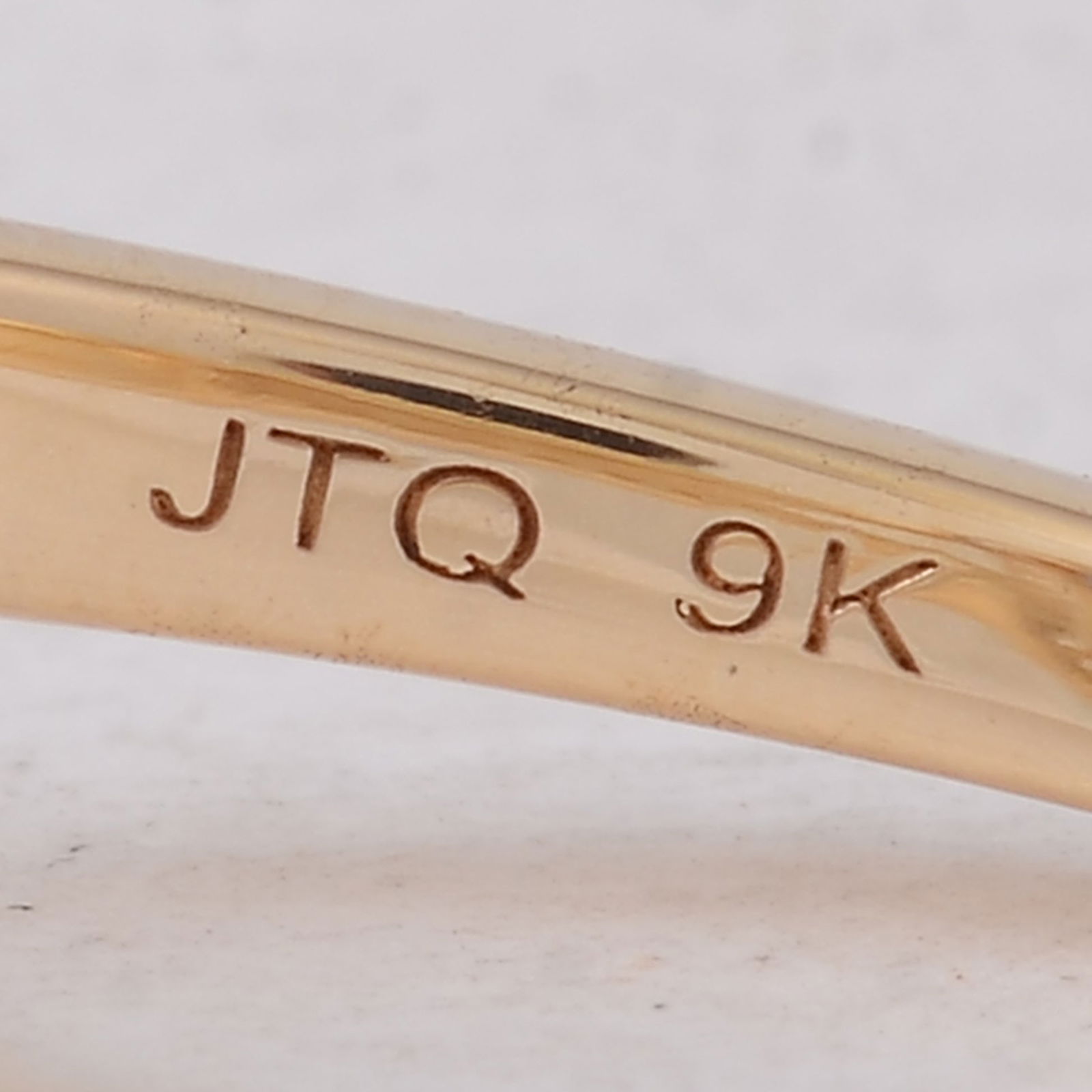 2.10 Ct Heart Blue Sapphire 9K Gold Ring - 5