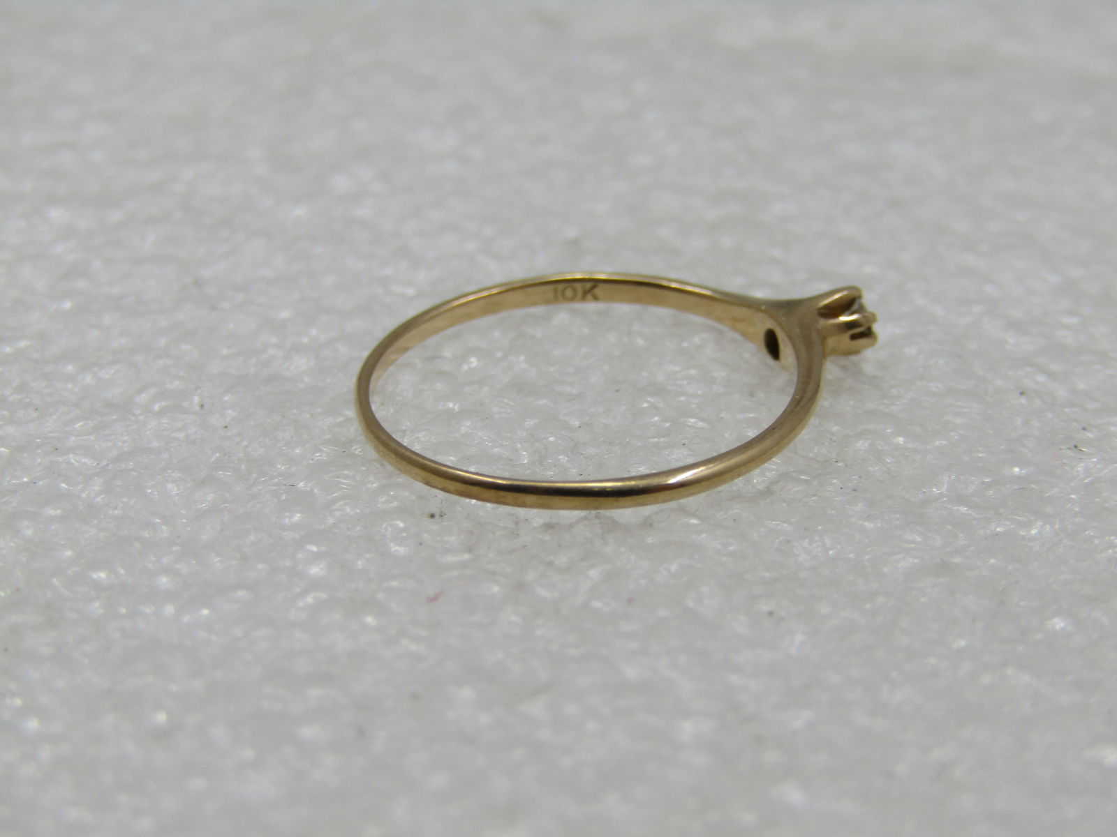 Vintage 10kt Diamond Promise Engagement Ring, Sz. 6.25 - 5