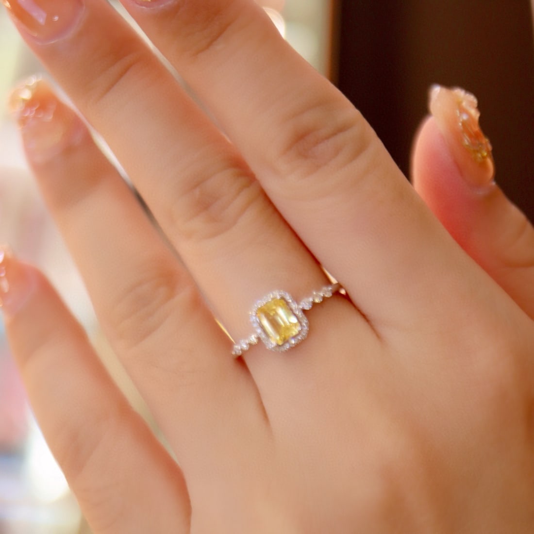 14K GOLD 1.16 CTW NATURAL SAPPHIRE & DIAMOND RING - 6