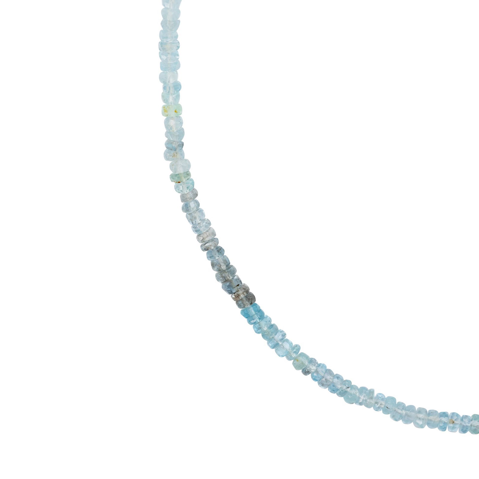 Moss Aquamarine Necklace 18K Gold - 2