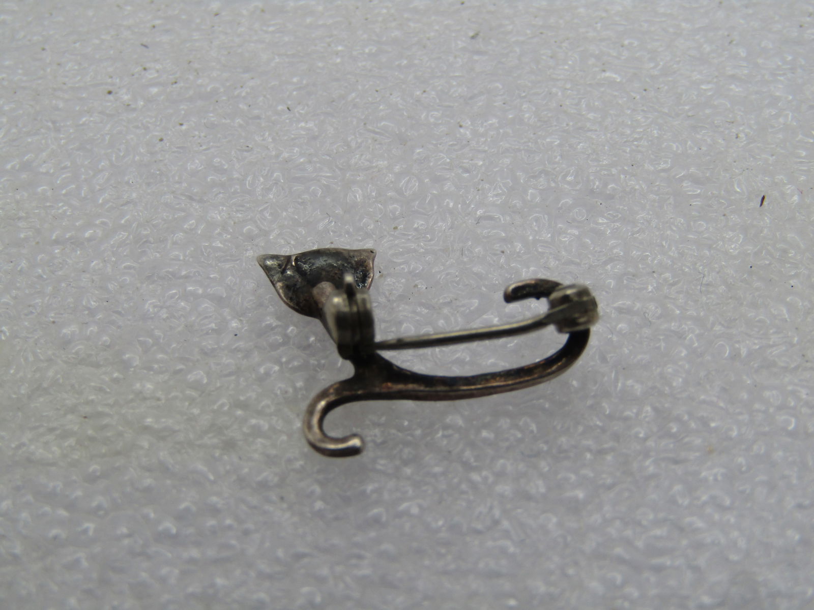 Vintage Sterling Siamese Cat Brooch, Abstract/Mod Design, 1960'S-1970's. - 4