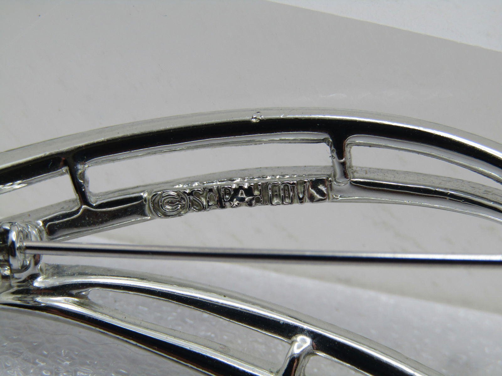 Vintage Wispy Looped Brooch, Sarah Coventry, 1960's-1970's - 5