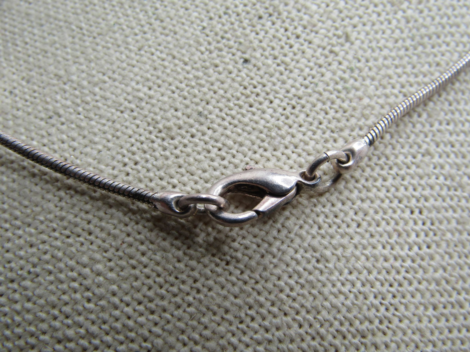 Vintage Wrapped Rod Pendant Necklace, 17", 1980's-1990's - 4