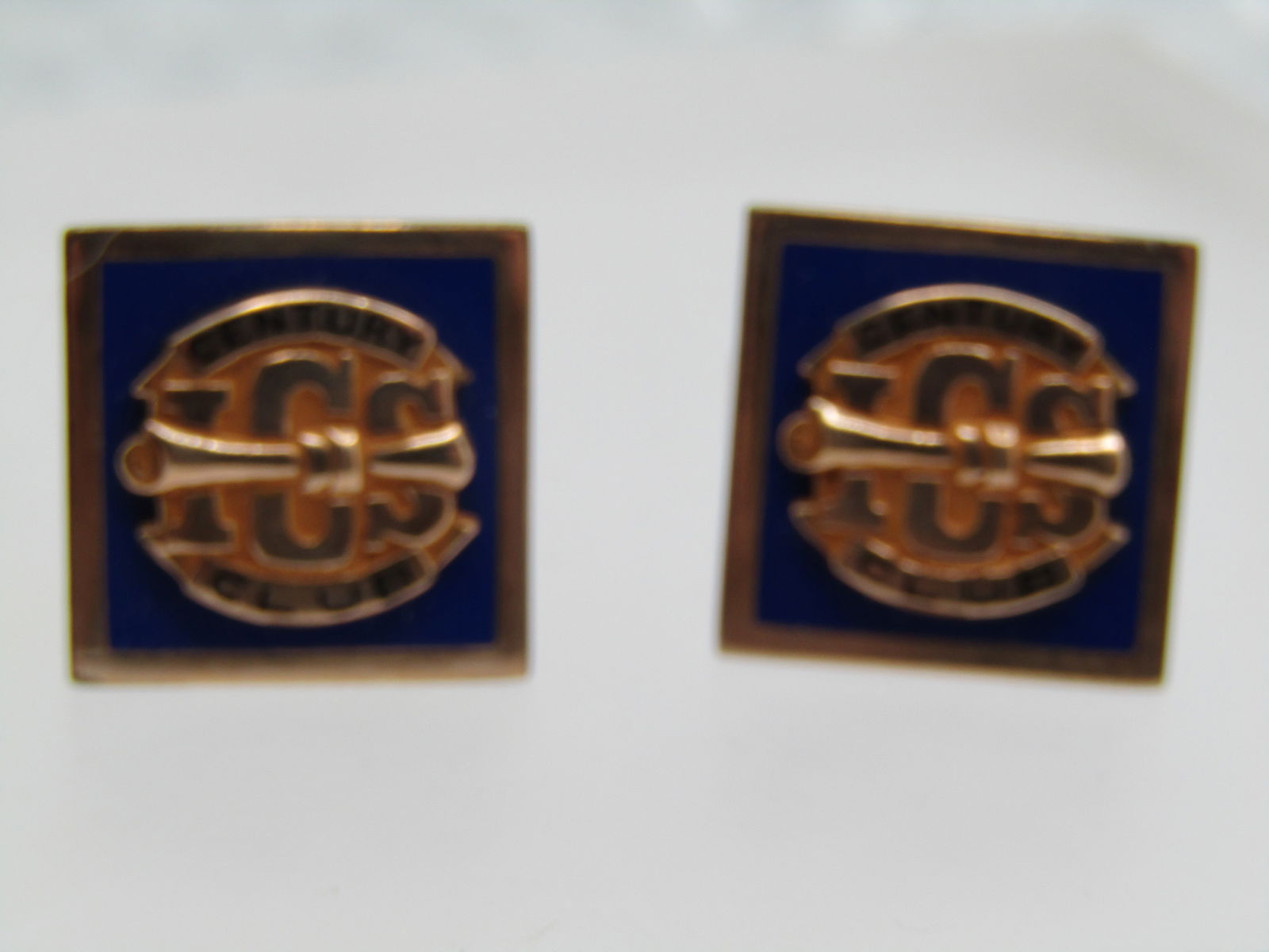 Vintage Century Club Cufflinks, Signed/Marked M1/10 10kt DP - 4