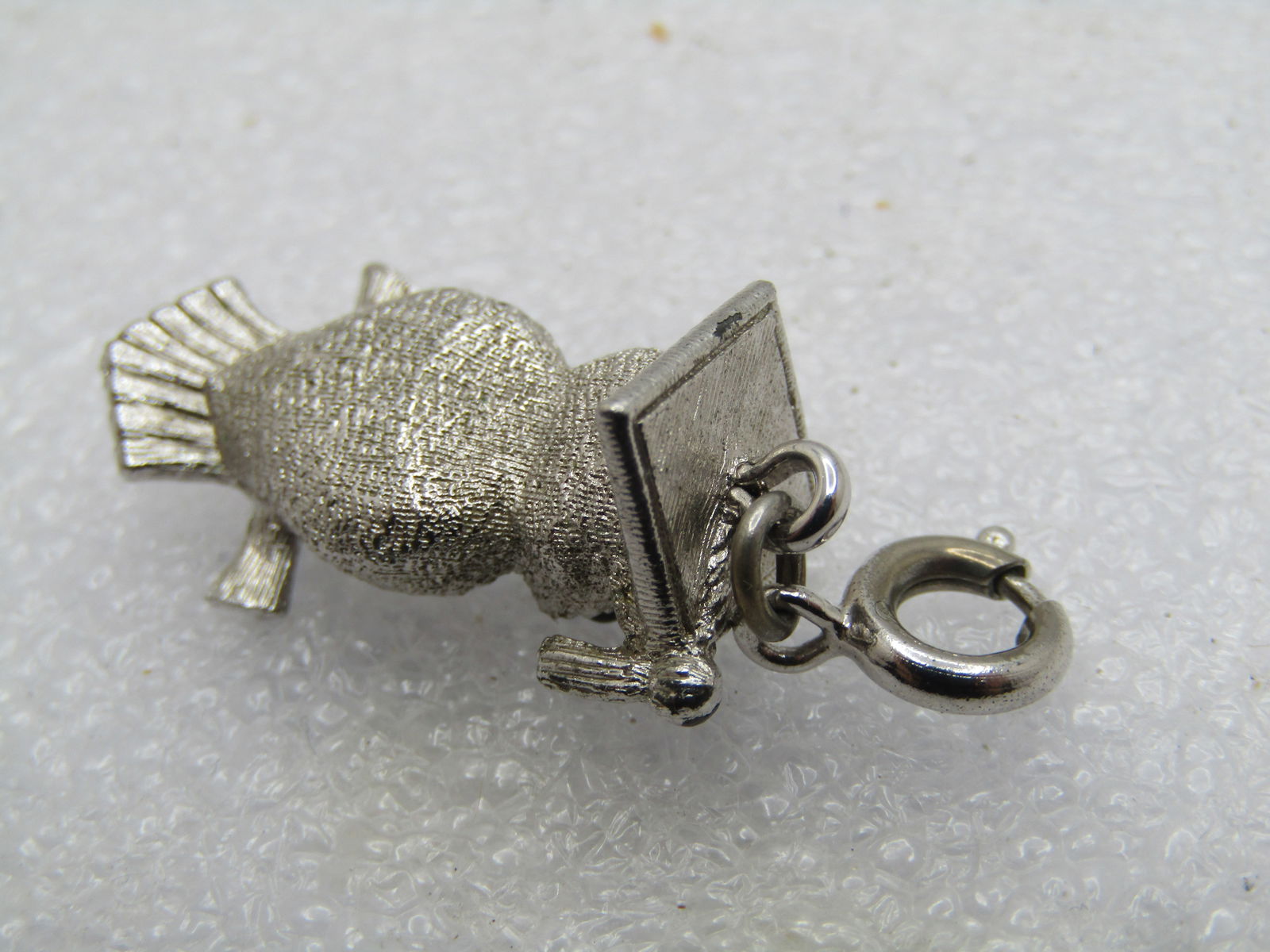 Vintage Monet Owl Charm/Pendant, 1960's - 5