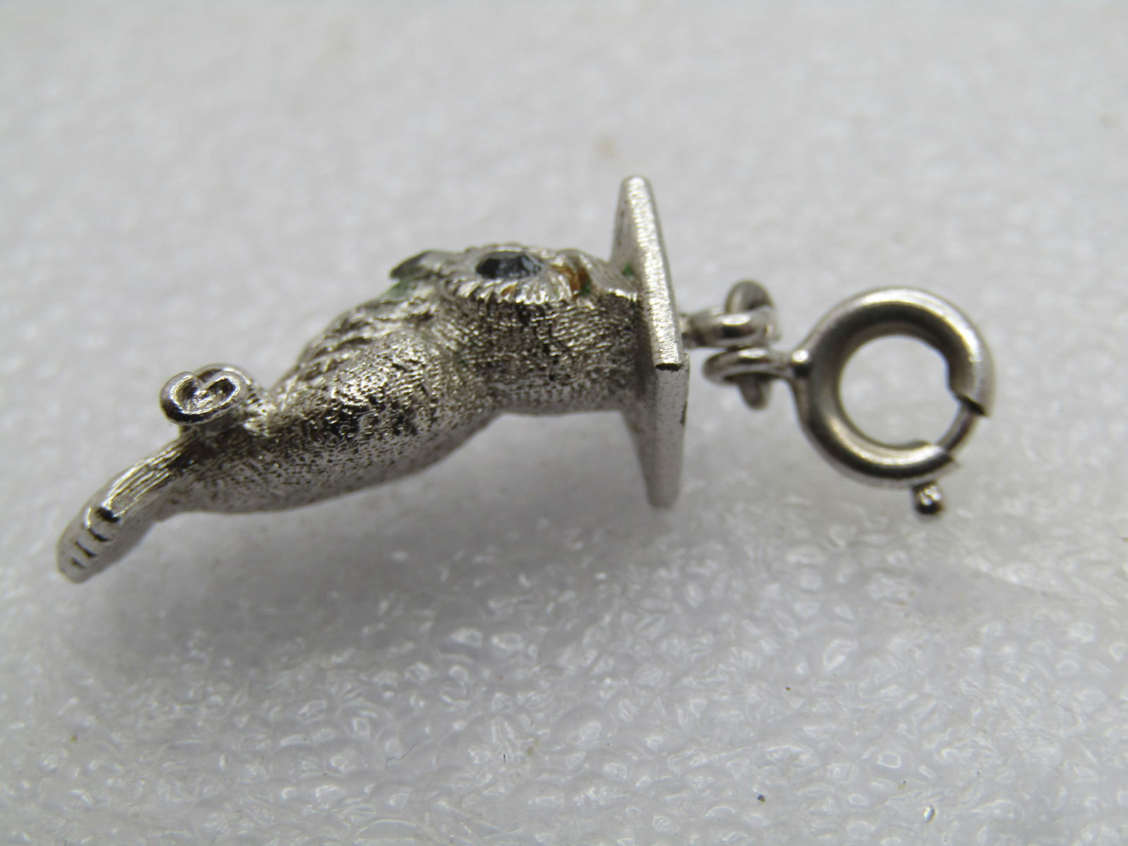 Vintage Monet Owl Charm/Pendant, 1960's - 7